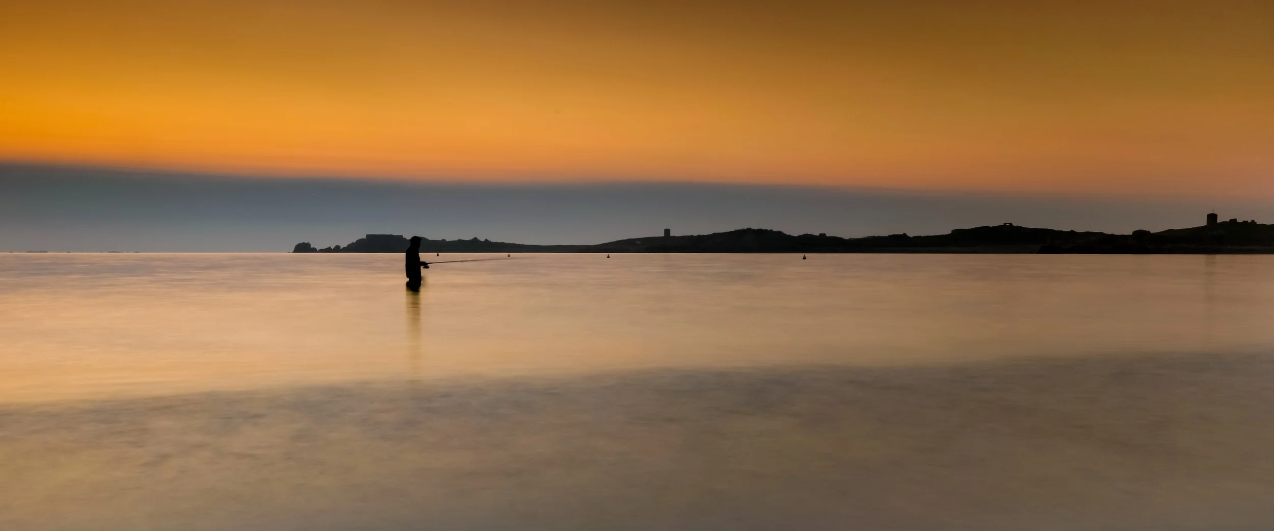 'Fishing at Dawn'... Pembroke Bay...