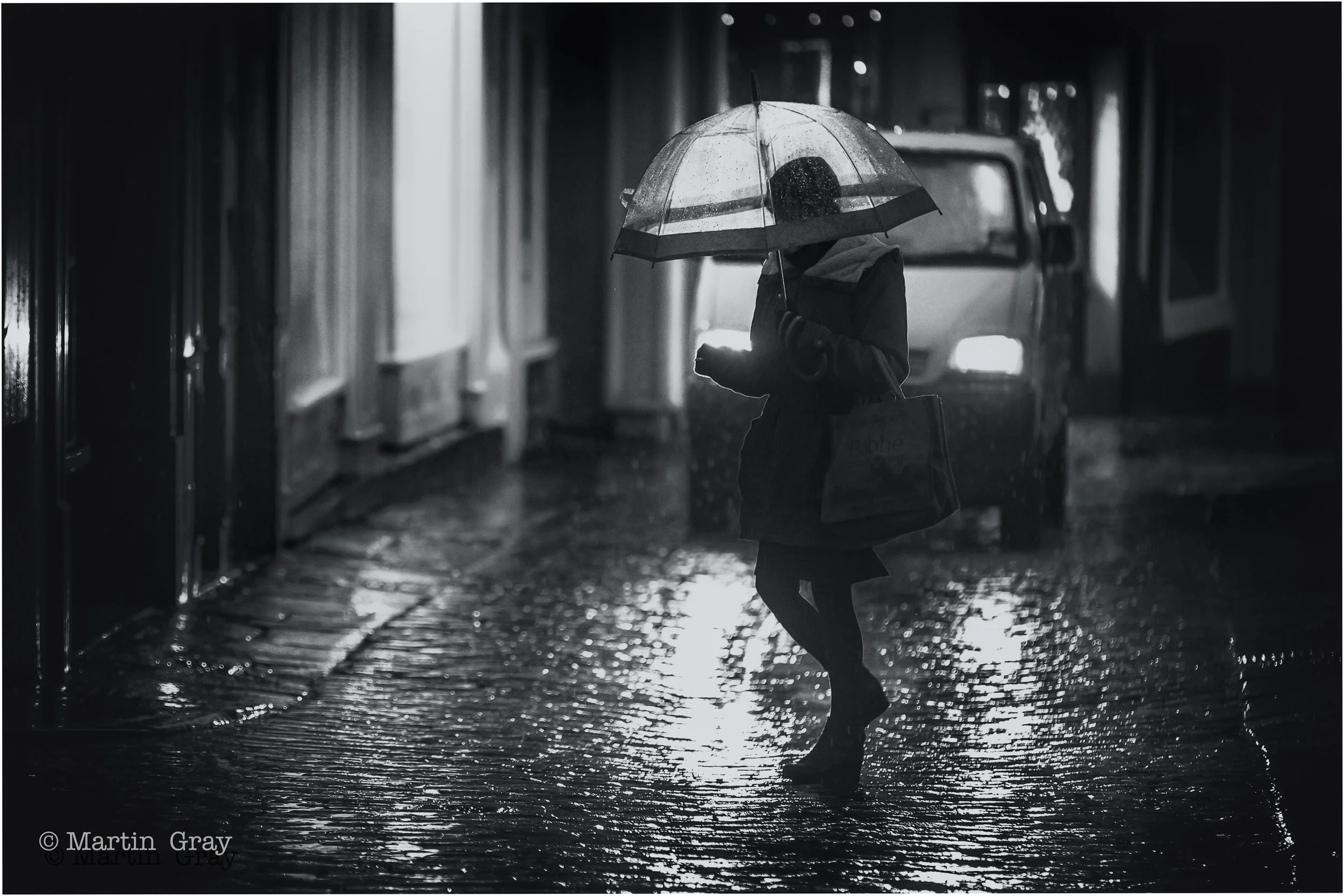 ‘ Night Lights’… A wet image taken in St Peter Port…