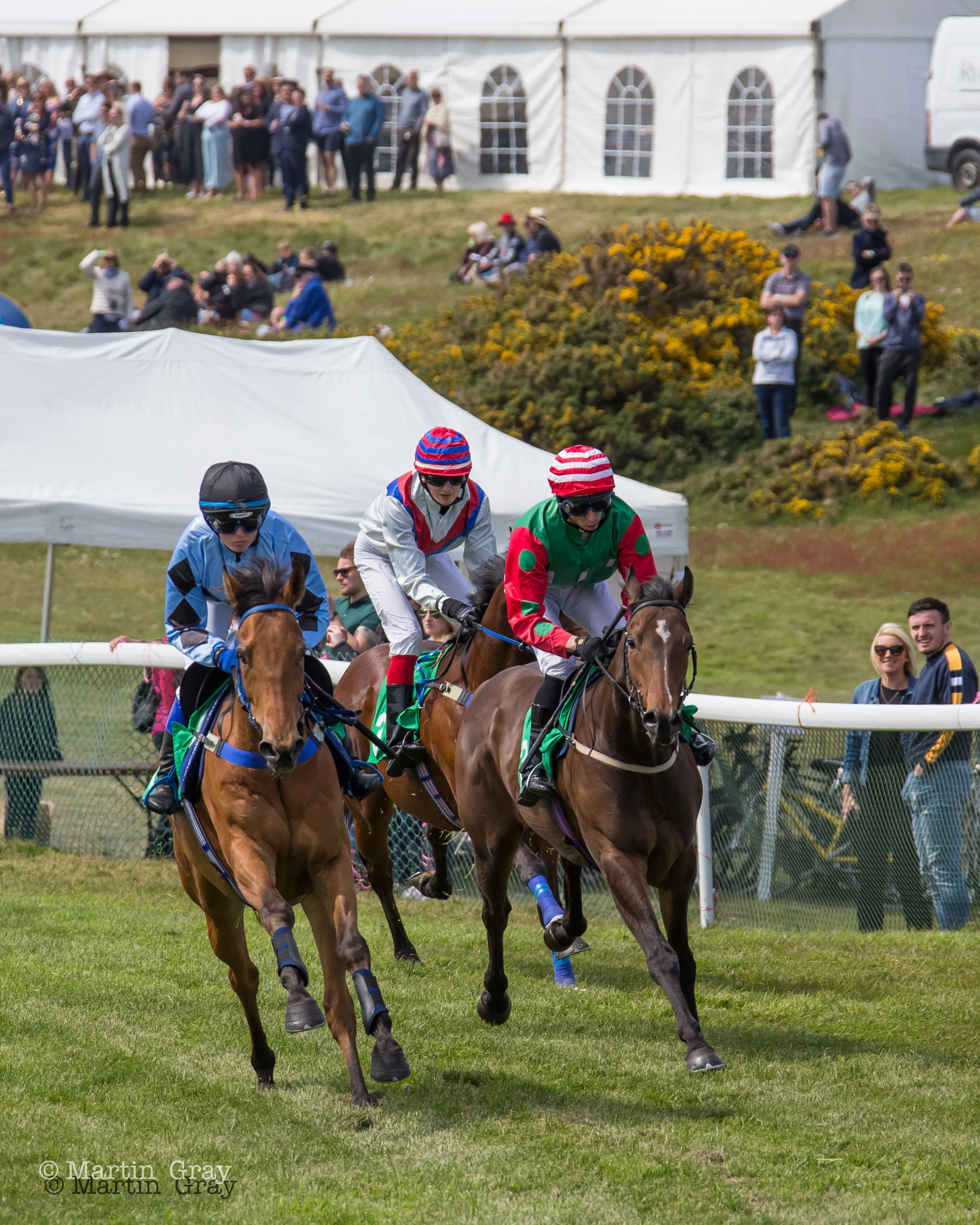 Hard to Handel and Twpsyn contest the first corner with Carrera behind-5447.jpg