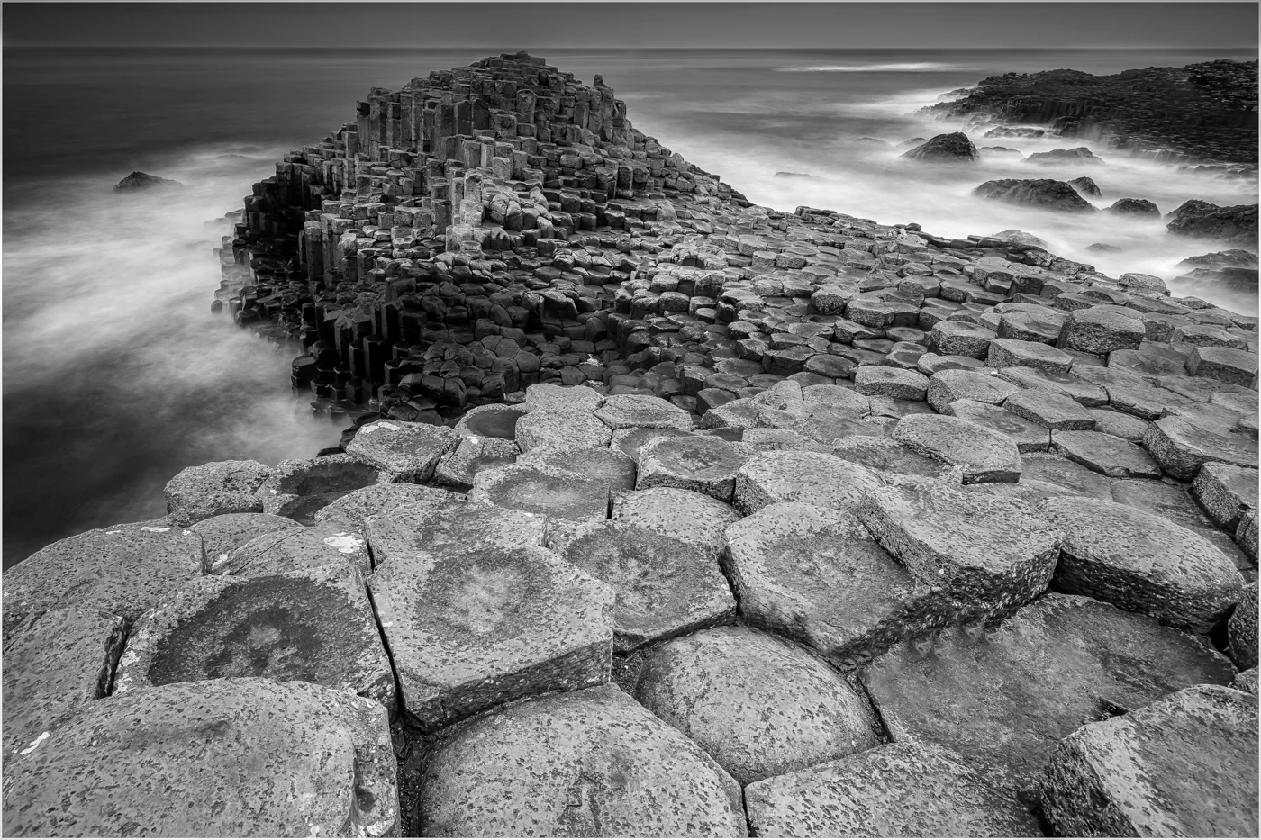 ‘Stepping Stones’… Wyvern International 2019 - Mono Landscape Acceptance… (Honourable Mention)