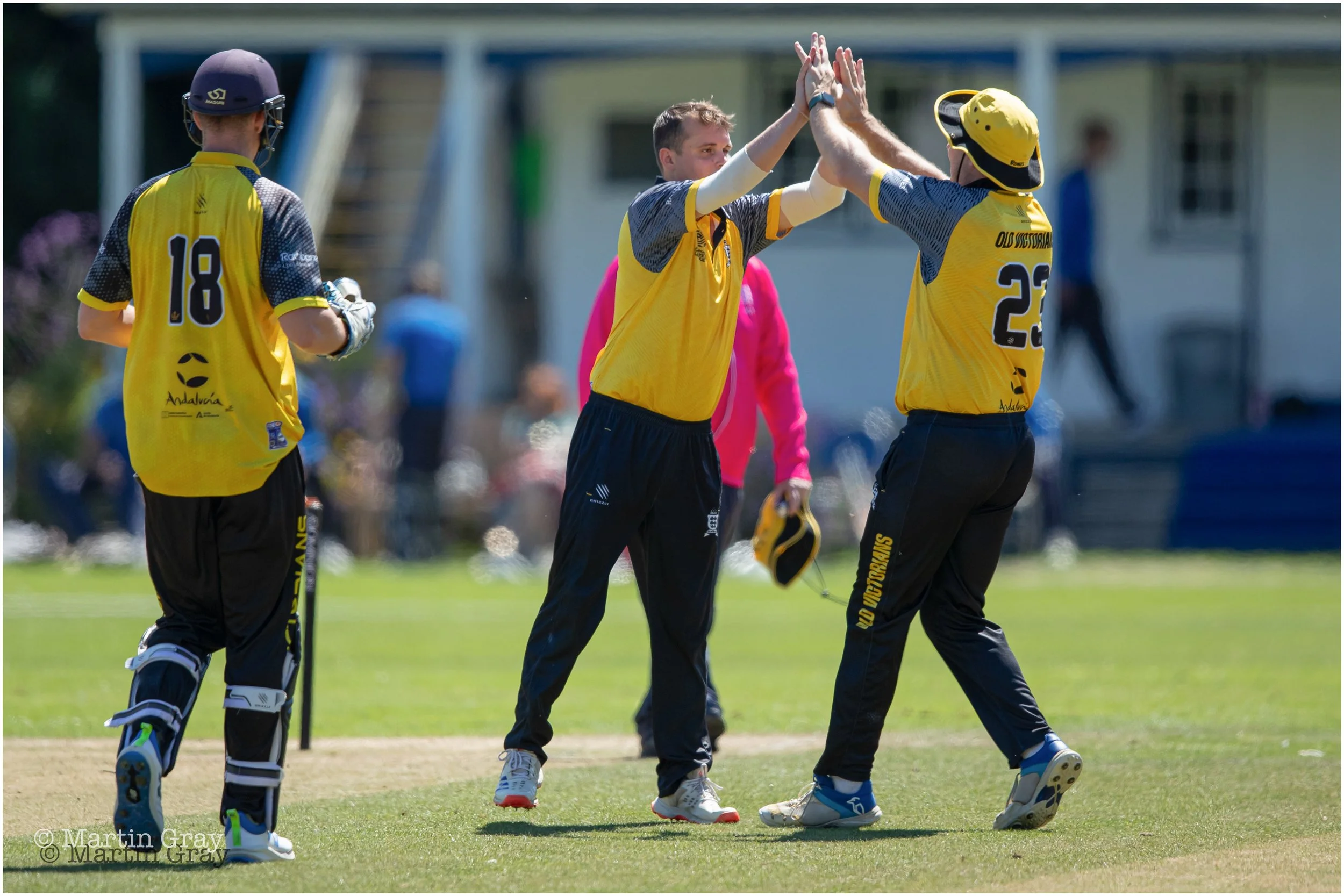 James Duckett celebrates the wicket of Gashirai Masvikeni-0202.jpg