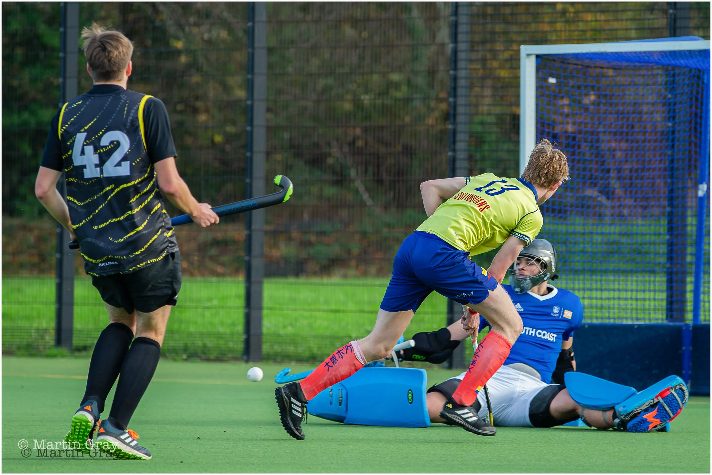 Isaac Eton-Jones's shot is saved by the Casuals keeper-5279.jpg
