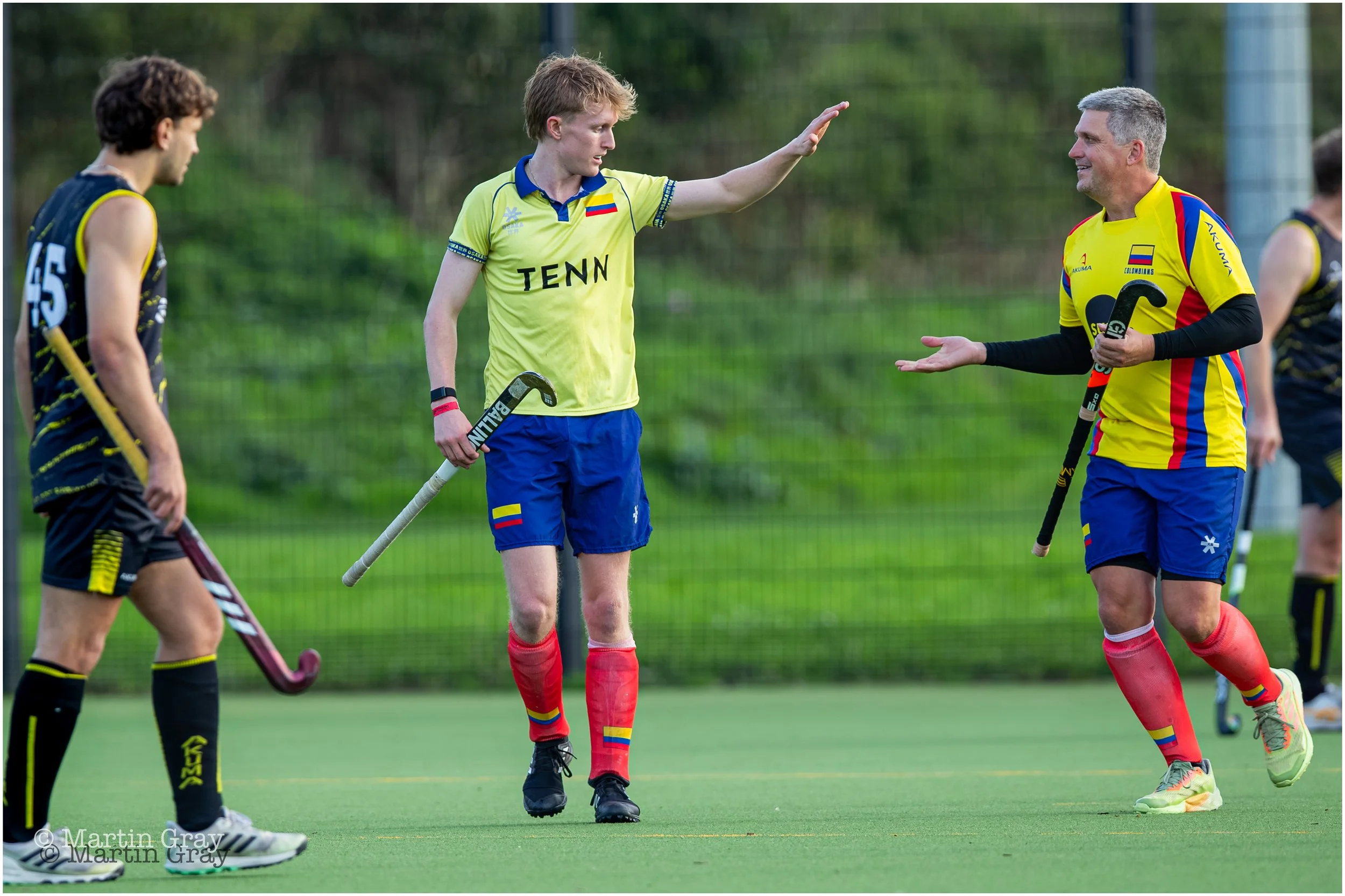 Isaac Eyton-Jones and Ed Benfield celebrate Eyton-Jones's opening goal-9178.jpg