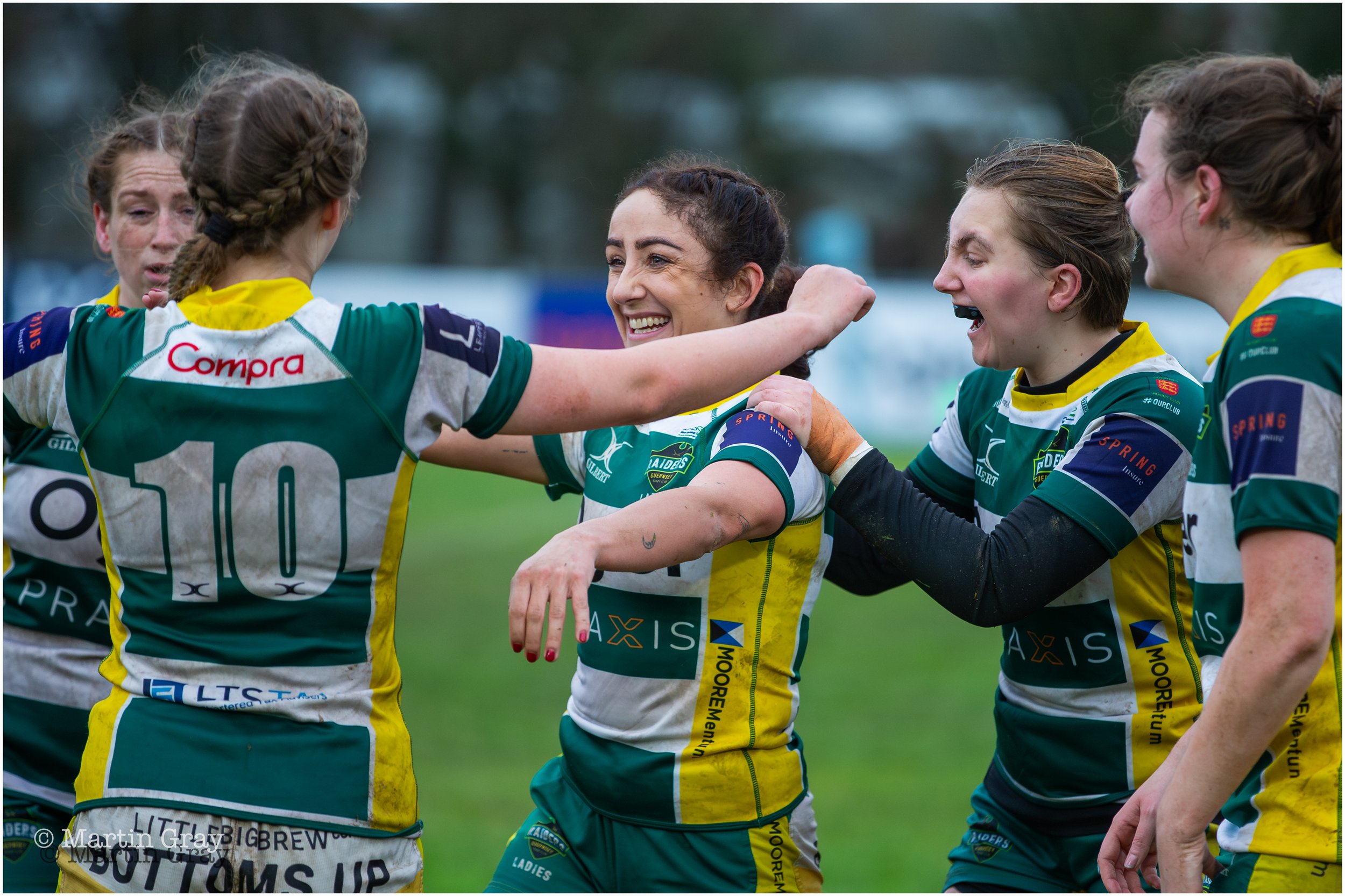 Raiders Ladies celebrate on the final whistle-7677.jpg
