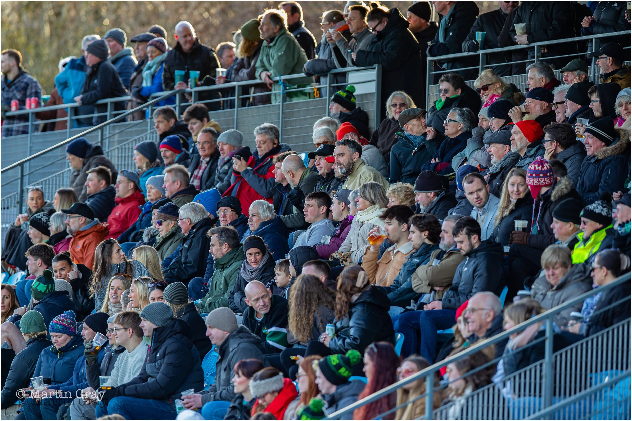 A packed Garenne Stand to start the New Year of Raiders support-9670.jpg