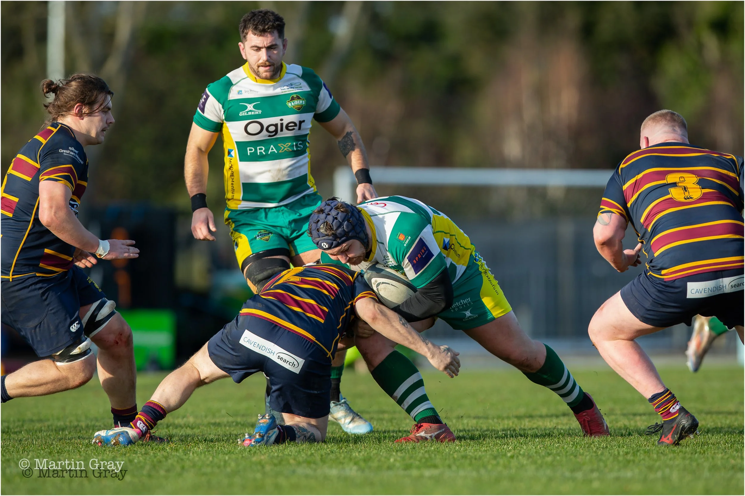 Martinas Dromantas ducks into a tackle-9243.jpg
