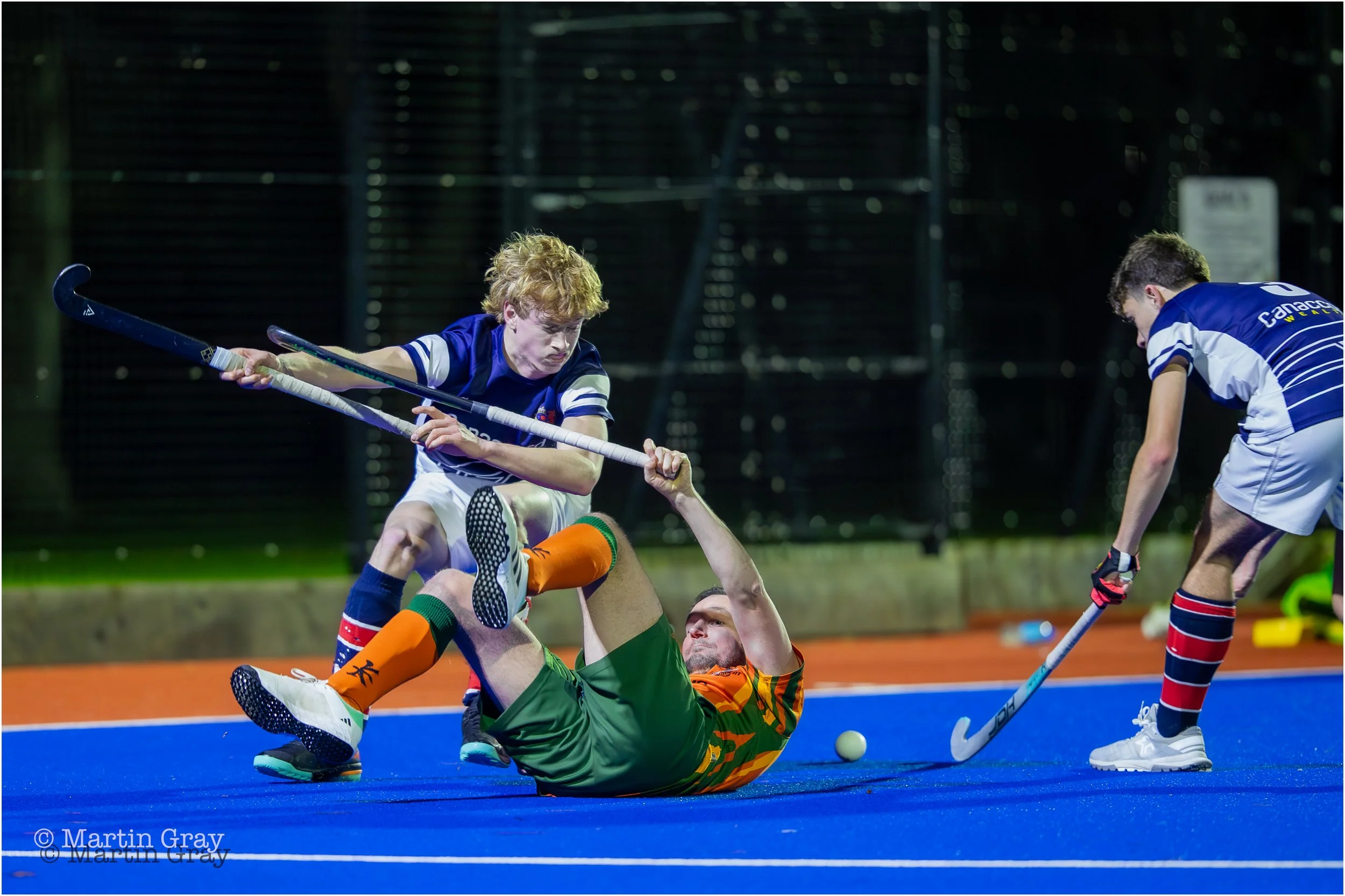 Joe Culverwell and Josh Kendal tumble in a tackle-1973.jpg