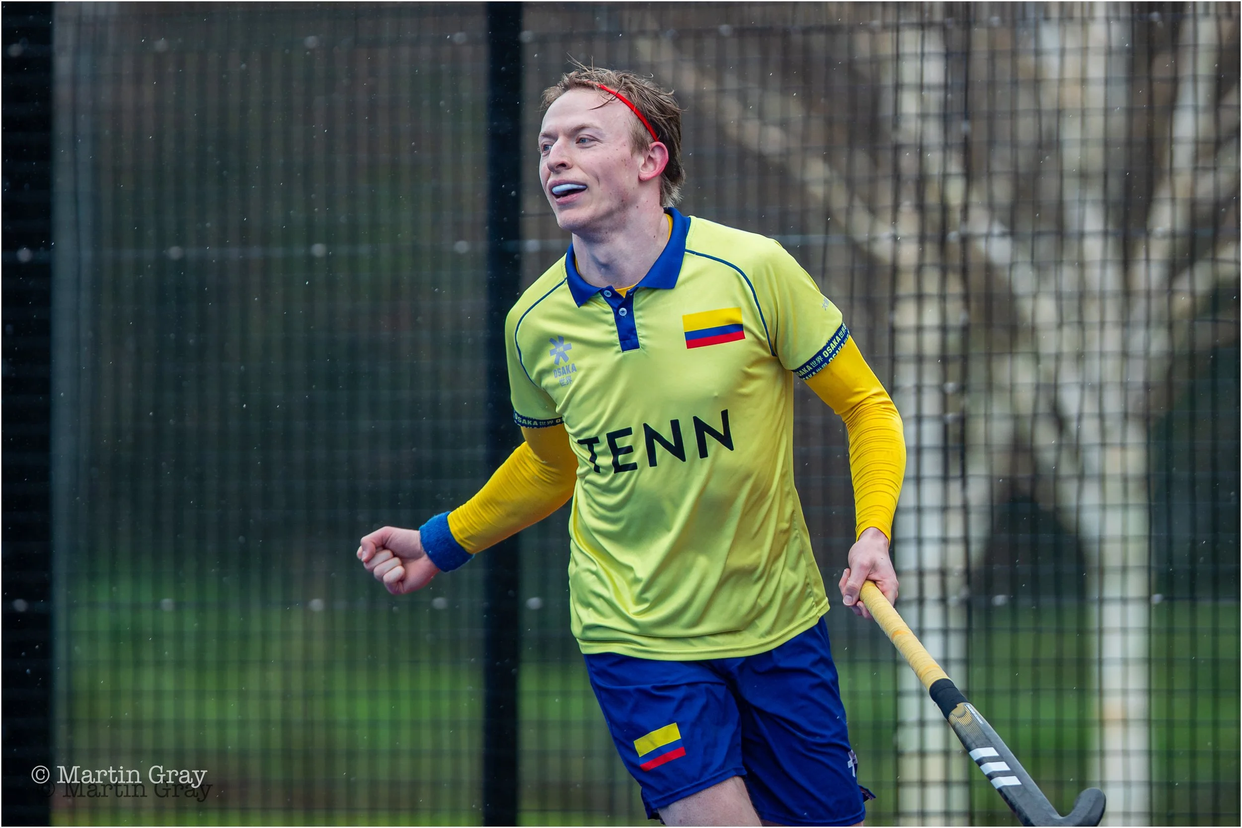James Ball celebrates his first half goal-2788.jpg