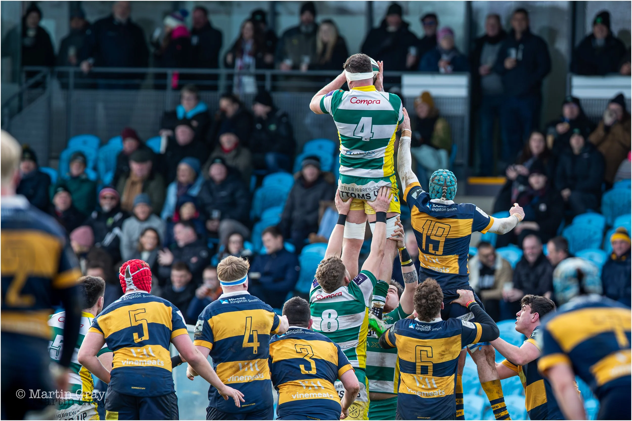 Lewis Hillier wins lineout ball in front of the Grandstand-9881.jpg
