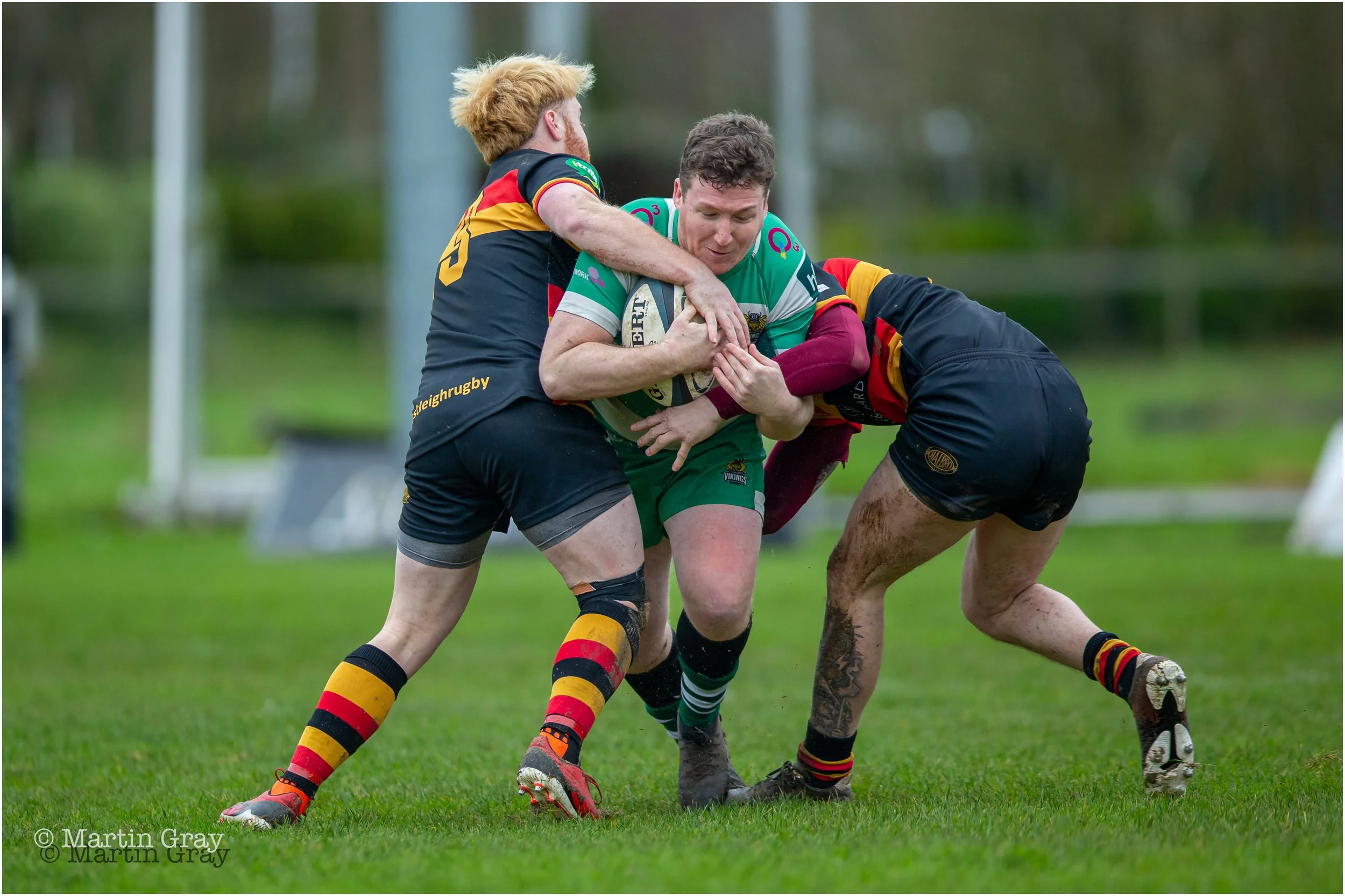 Tom Veillard runs into a tackle-4899.jpg