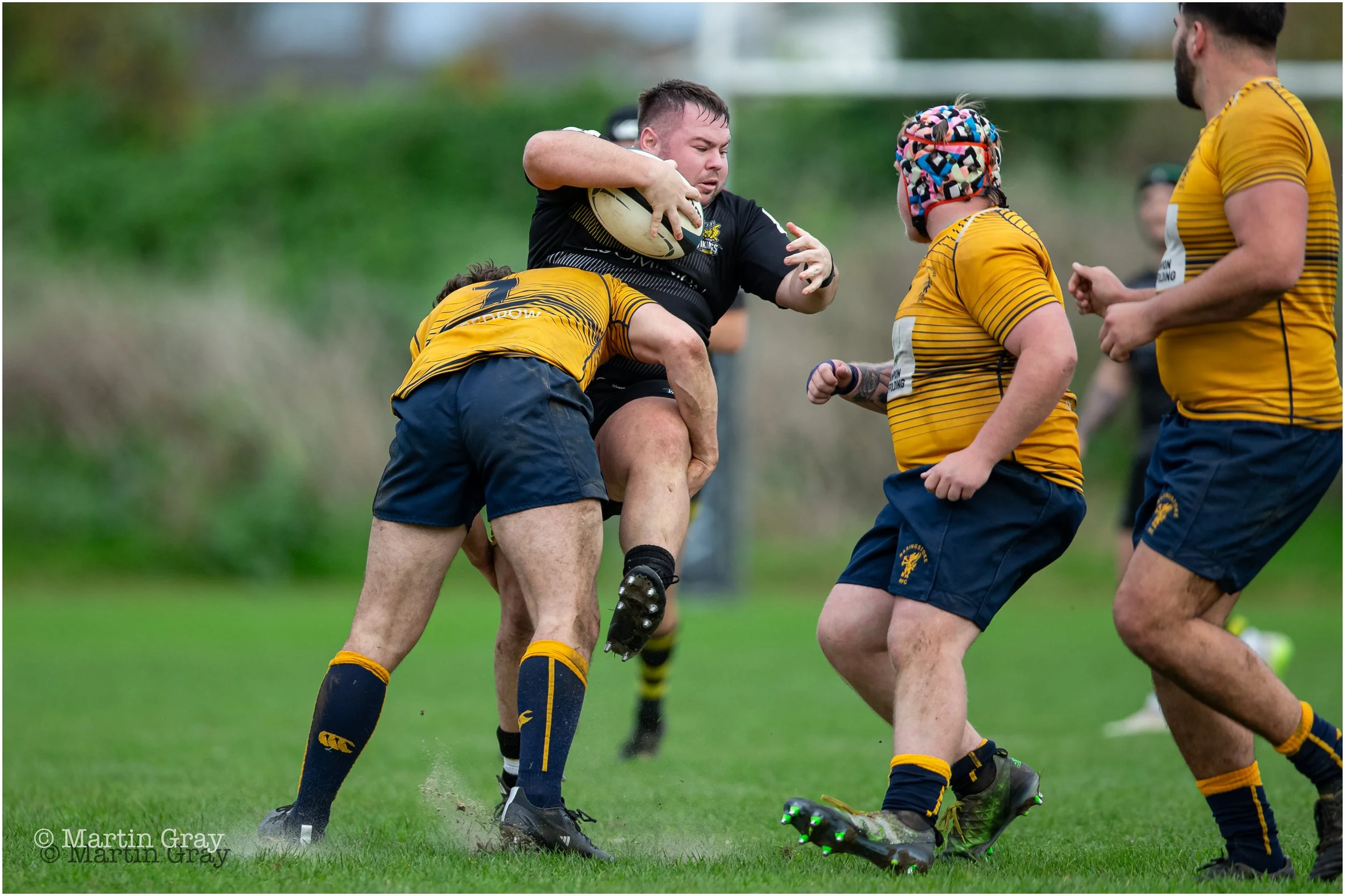 James Mroch feels the force of a bone cruncher-5774.jpg