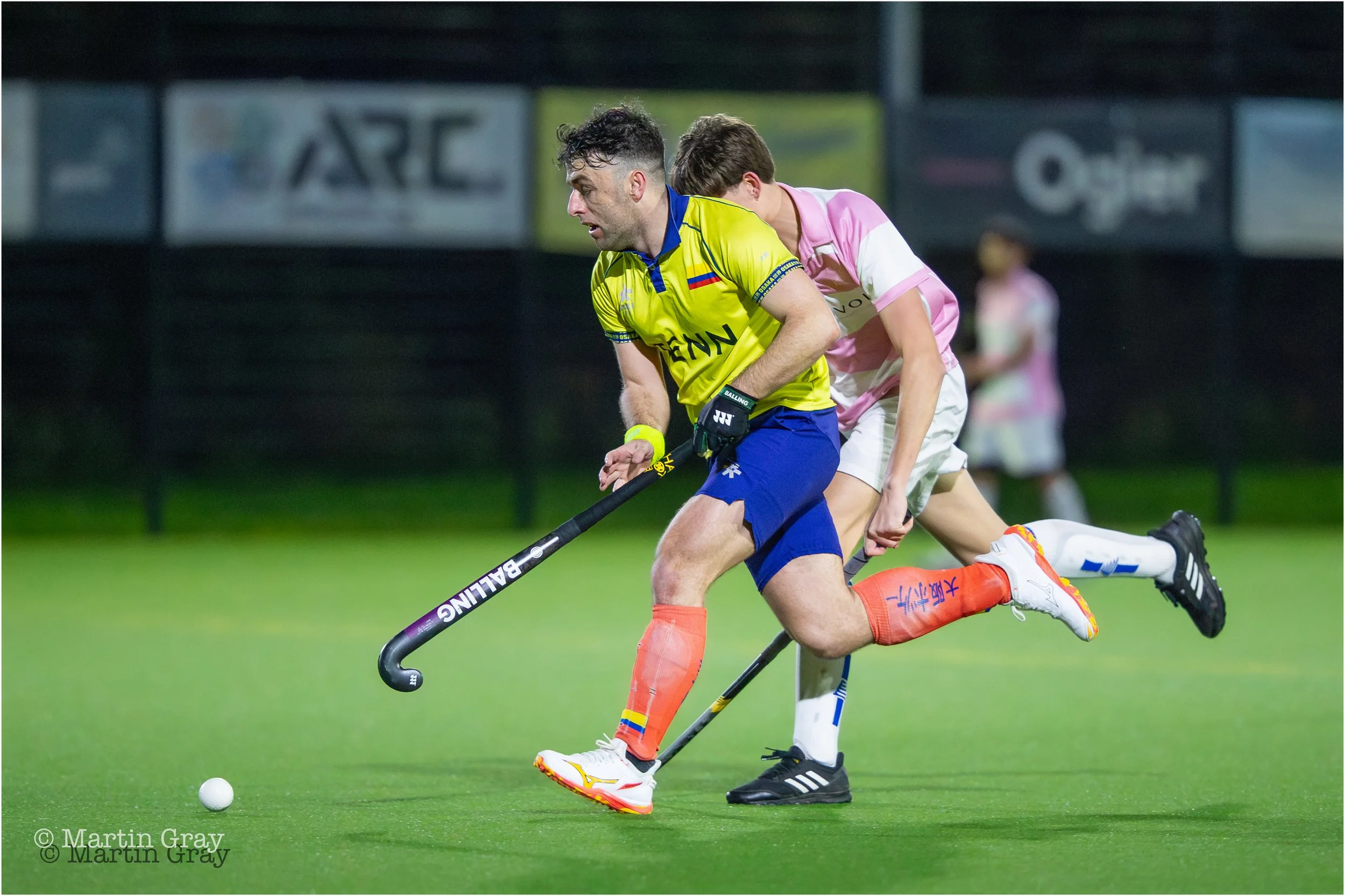 Sean Donaldson runs into space early in the second half-4558.jpg