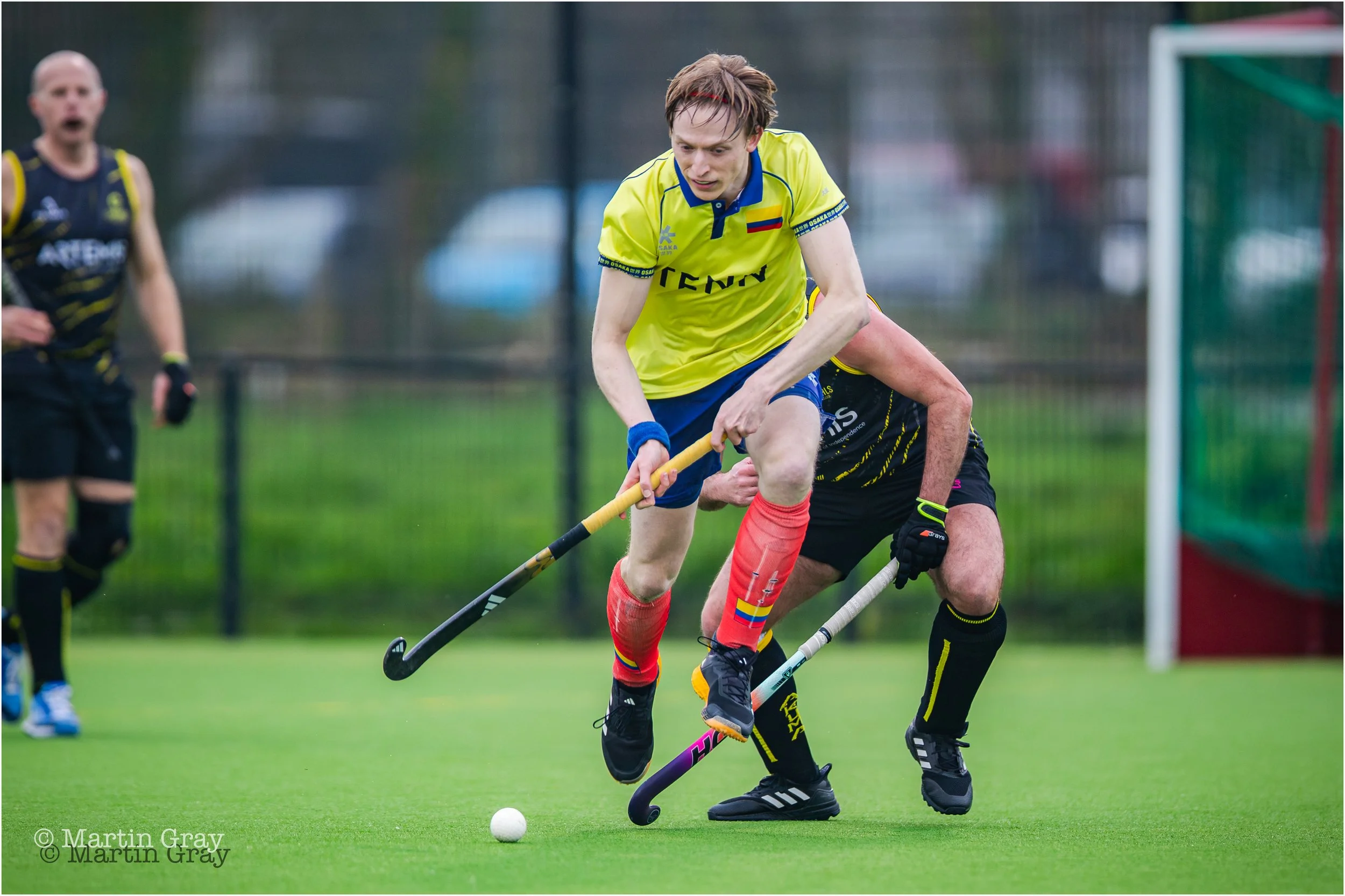 James Ball powers the ball out of defence-5774.jpg