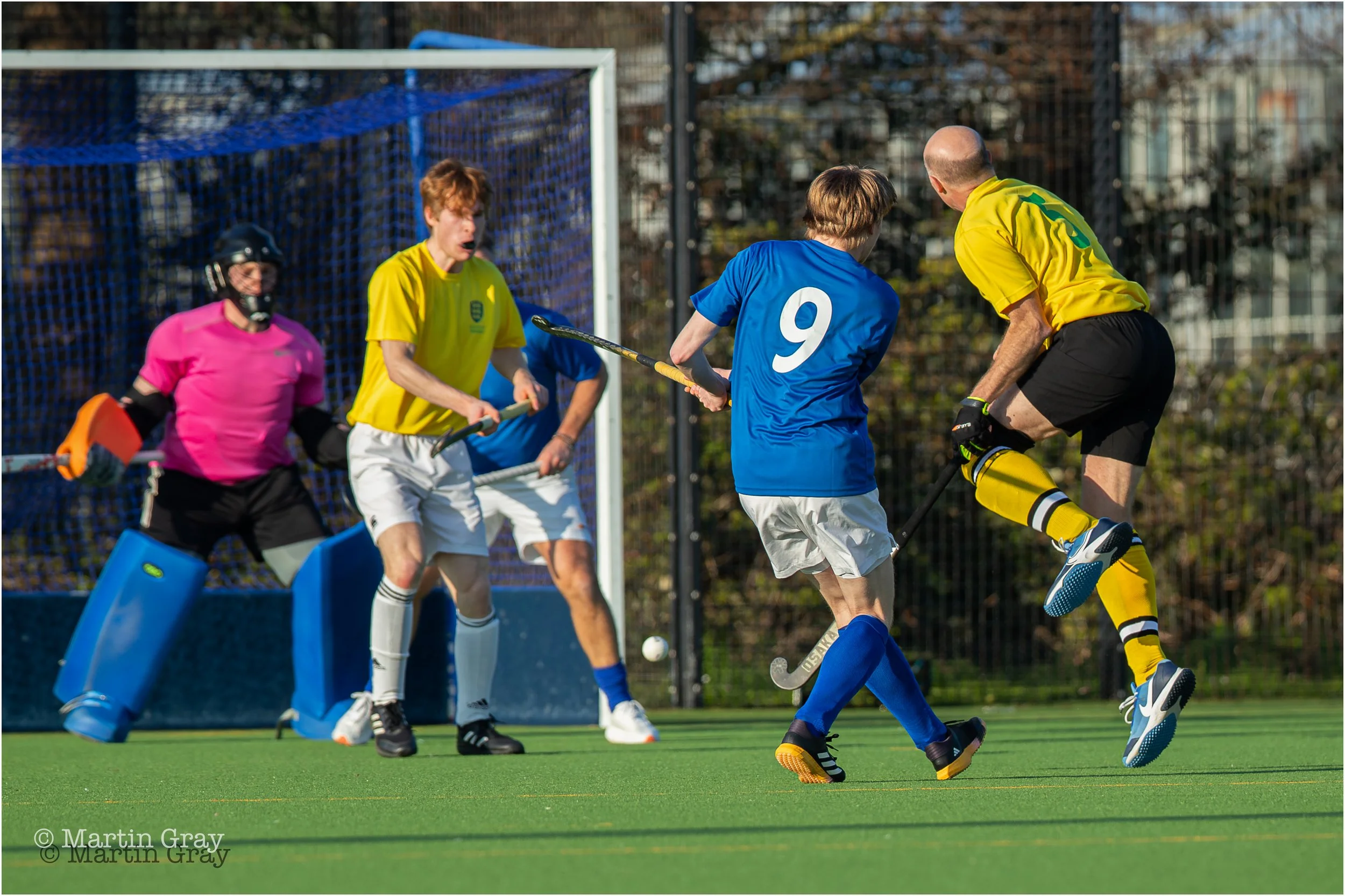 James Ball shoots at goal-9201.jpg