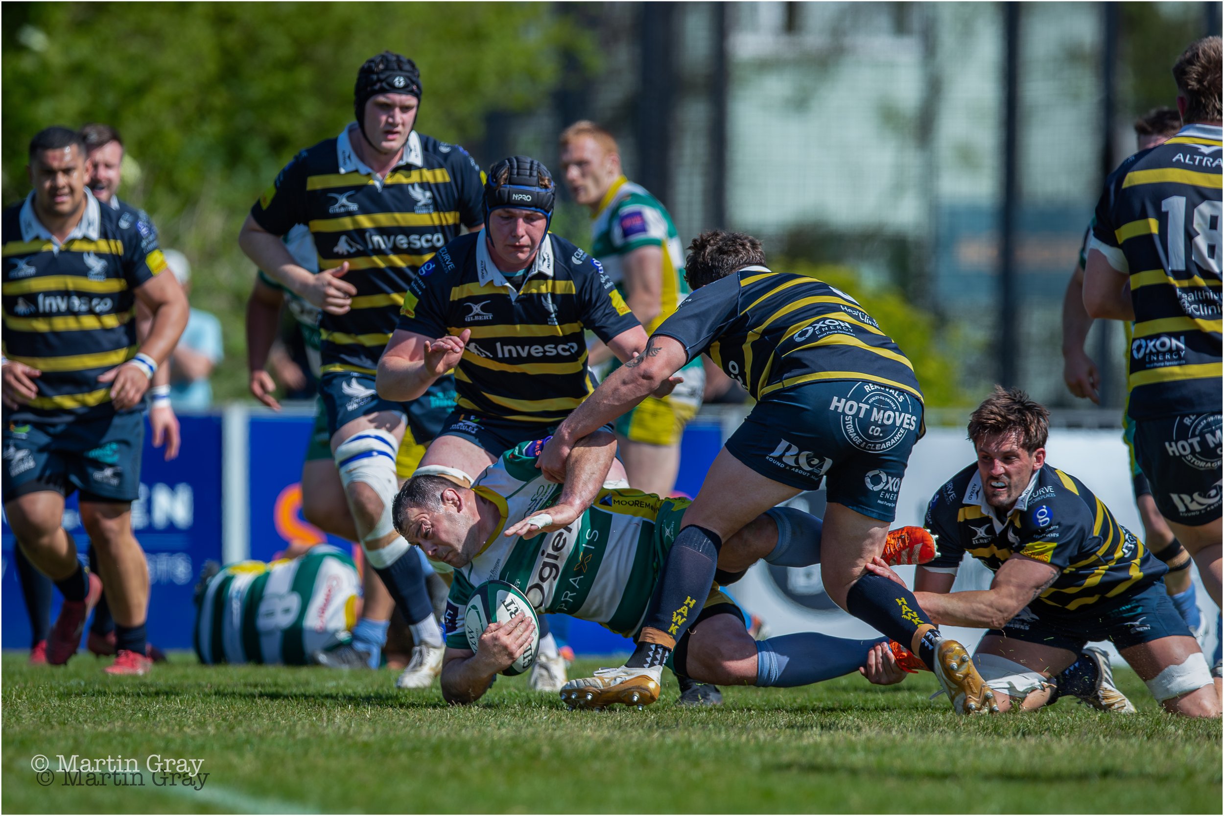 Tom Ceillam is tackled short of the tryline-7175.jpg