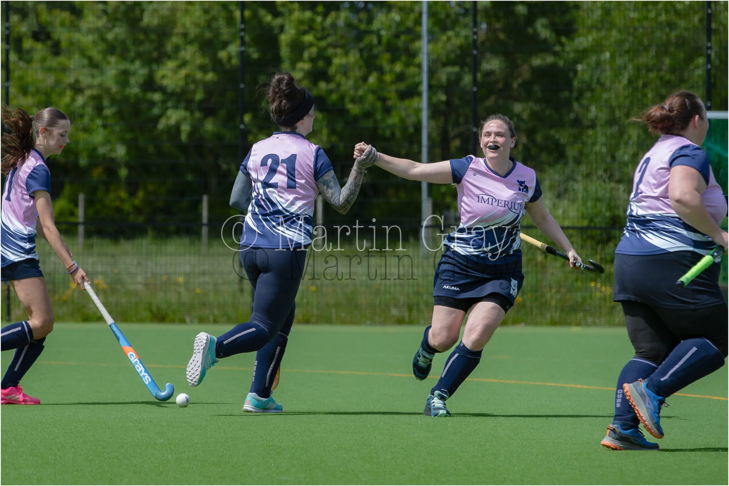 Nicole Hewlett-Domaille celebrates the Cubs third goal with Julianne Doherty-6610.jpg