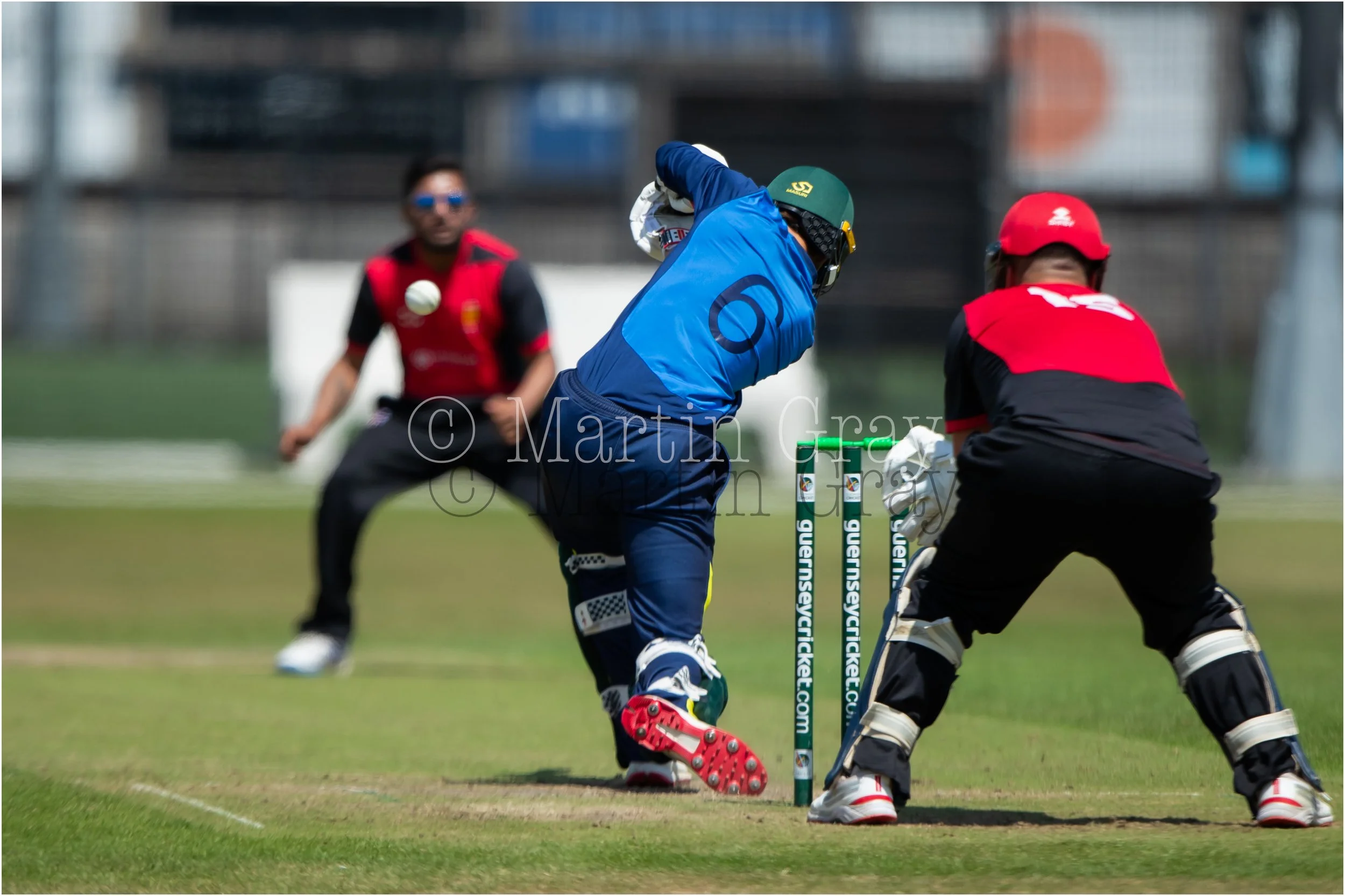 Barnabas Smith drives back past the bowler-2071.jpg