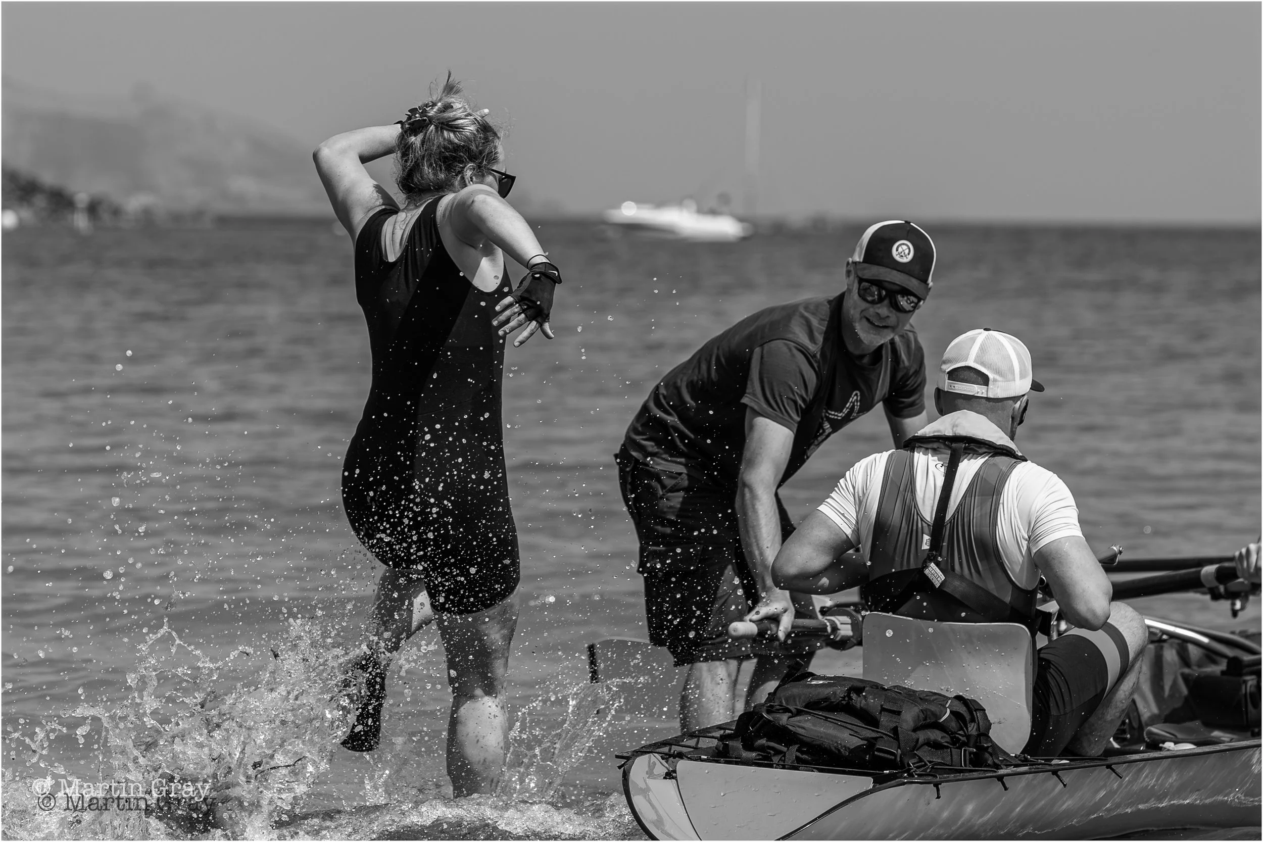 Gabby Corlett sprint start B+W-8241.jpg