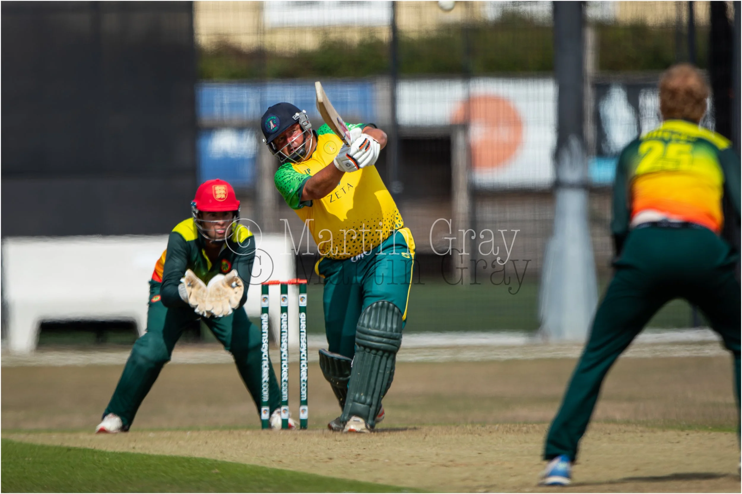 Stuart Le Prevost hits back over the bowler.jpg