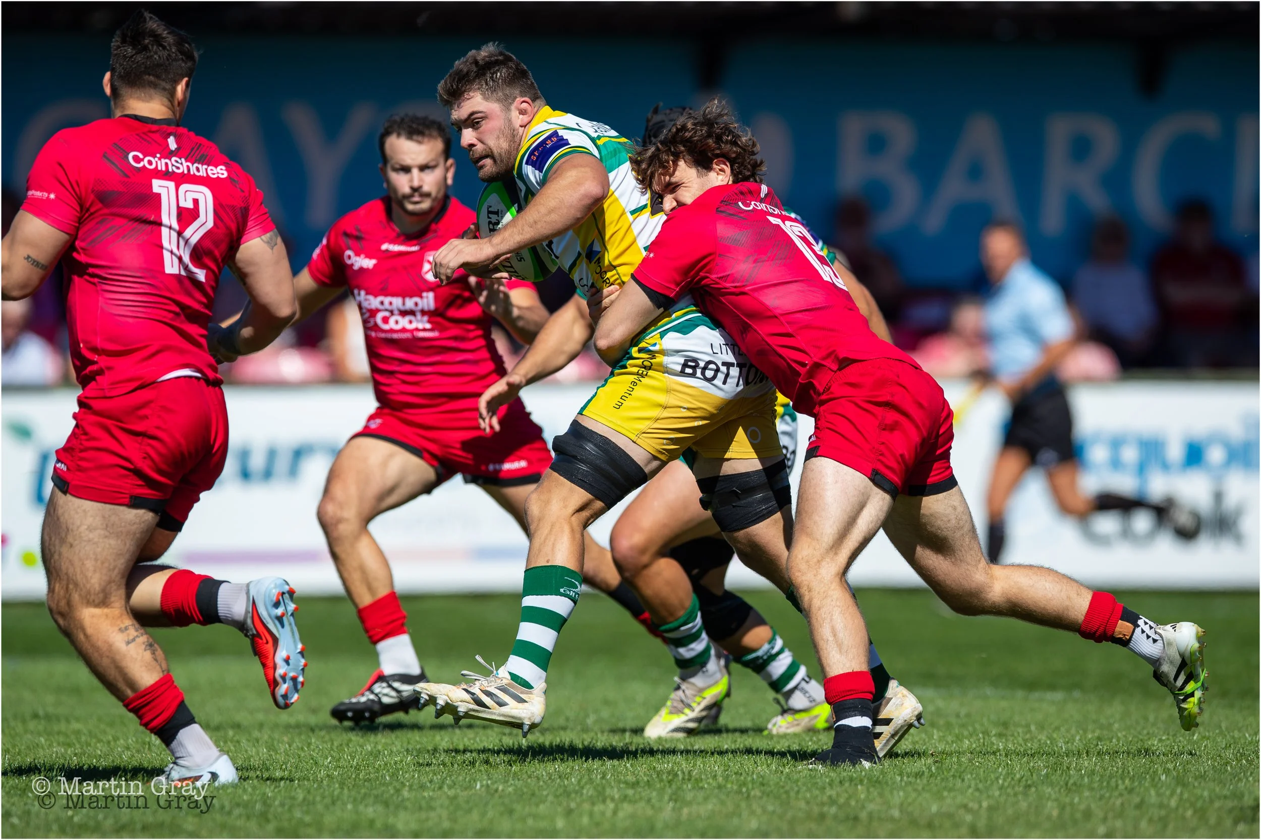 Matt Creber break comes to an end in a tackle-7365.jpg