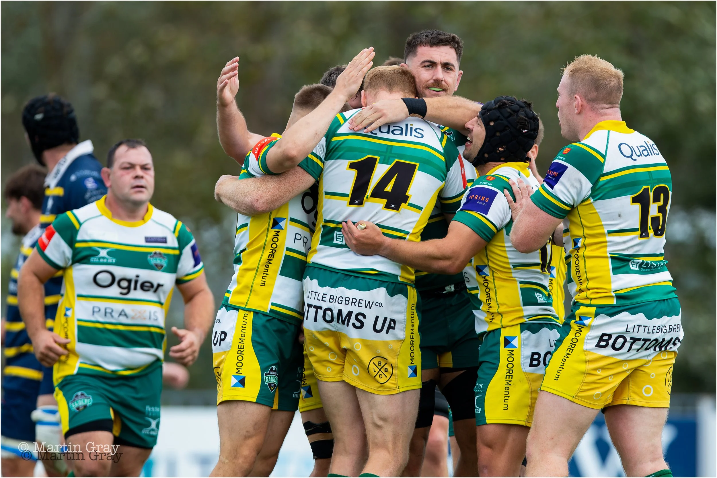 Raiders celebrate Anthony Armstrong's try-9540.jpg