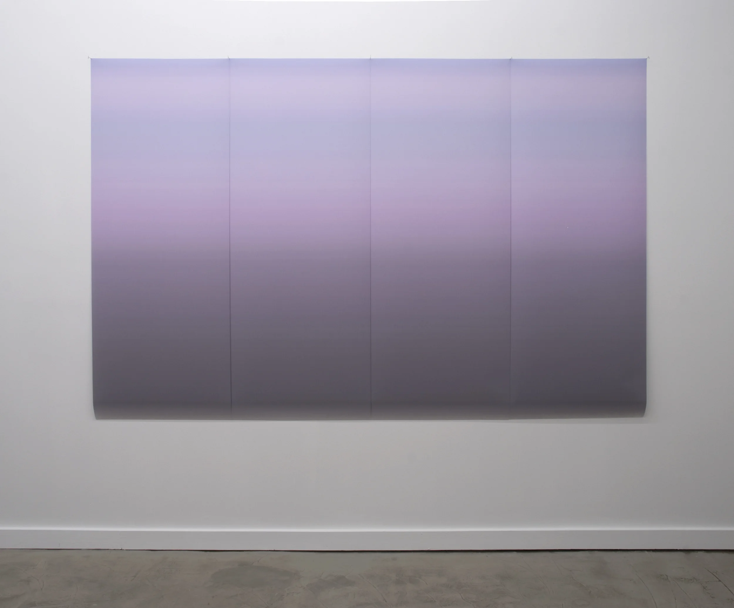  Gradient 106 2011  inkjet print on backlit film four panels of 62"x96" 
