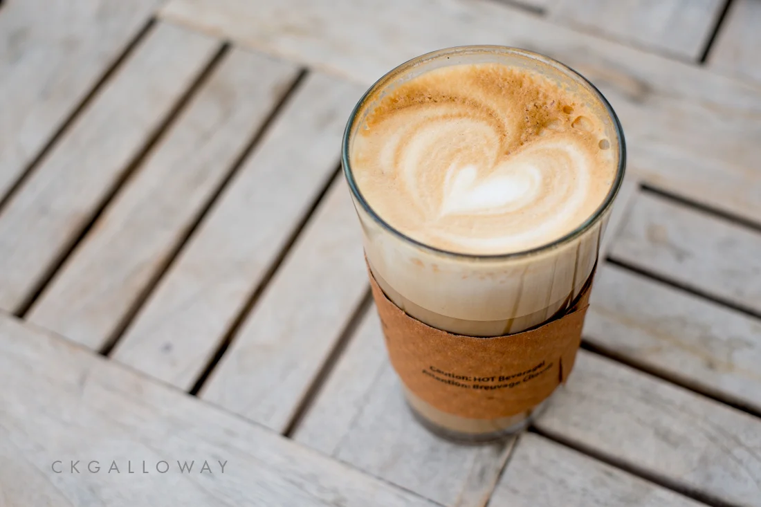 I briefly admire the design in my cappuccino foam before I decimate it with copious amounts of sugar. The weather is perfect for sitting outside on the patio at Expresso Post in Collingwood. This is my Tuesday ritual with my husband Richard. We talk…