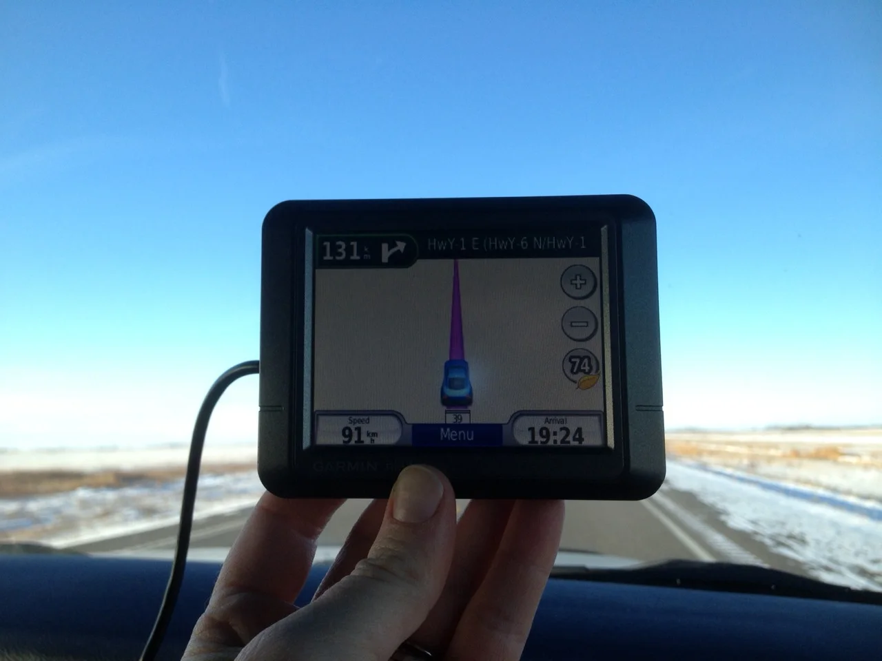 Our first view of Saskatchewan.