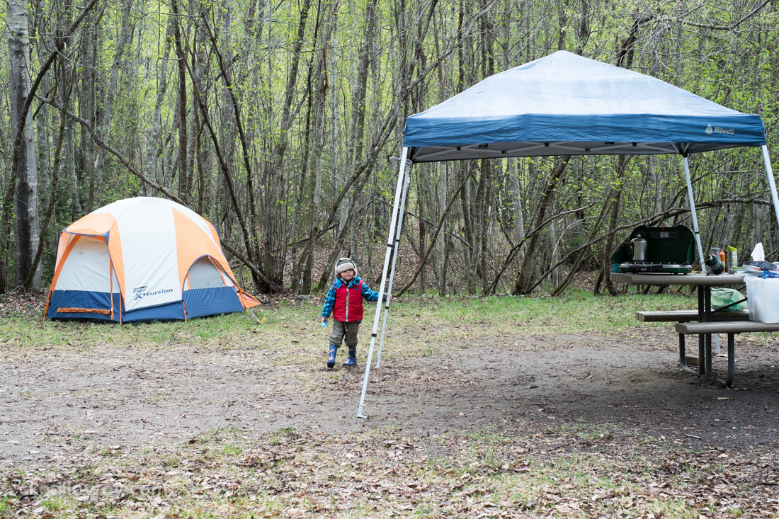 Our campsite