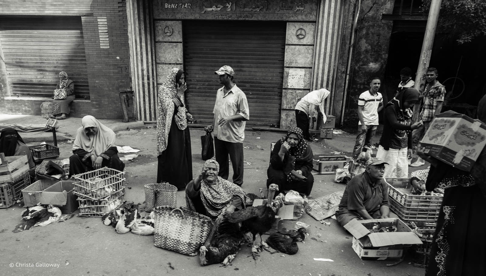 The Friday Souq in Alexandria.