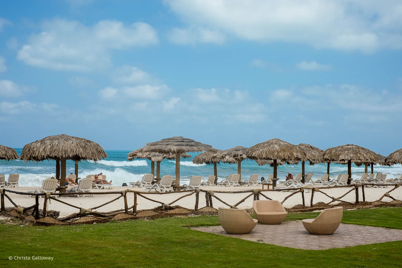 The beach at the Iberotel Borg El Arab Resort.