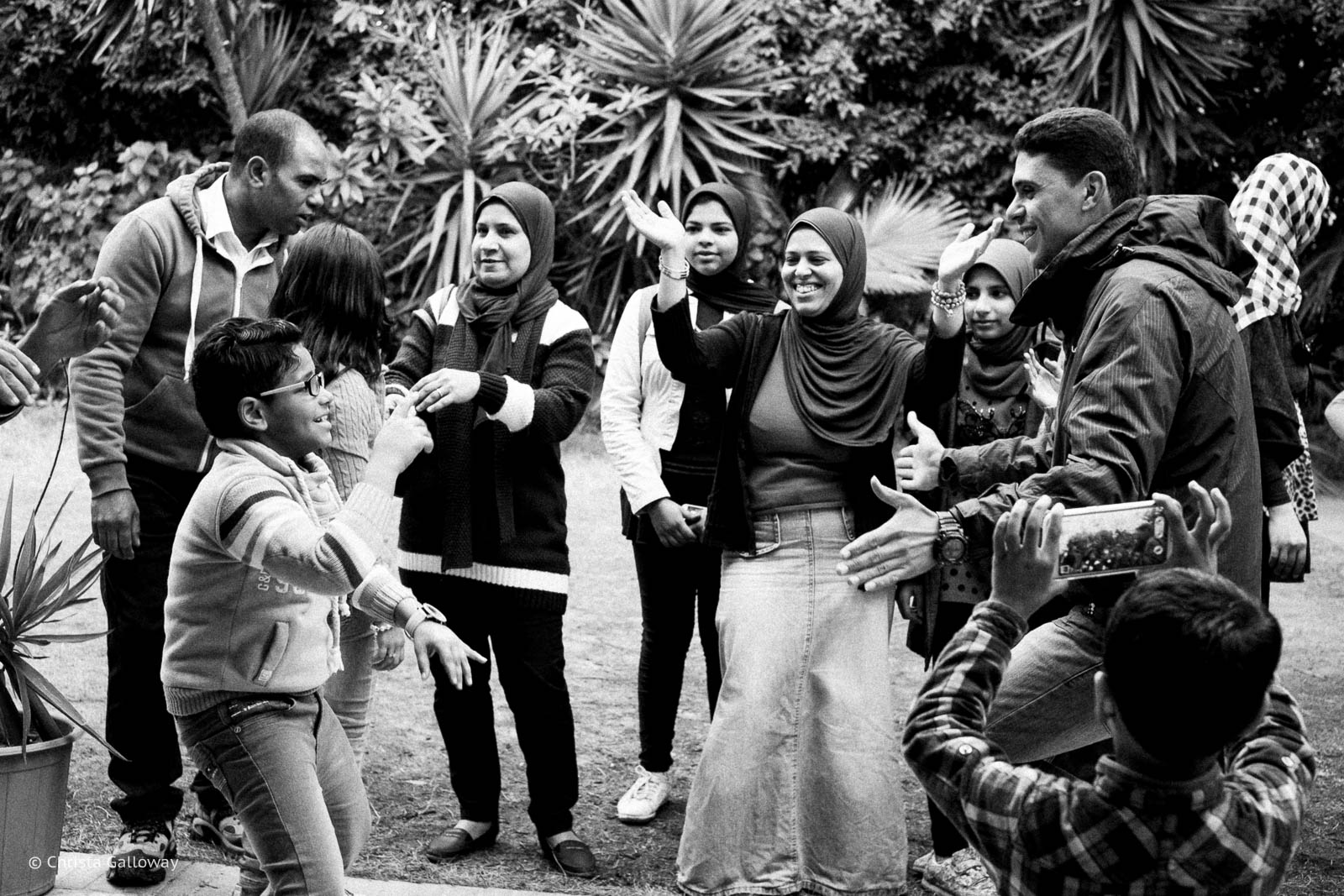 A spontaneous dance-off at the BSA Staff Kids Party in Alexandria.