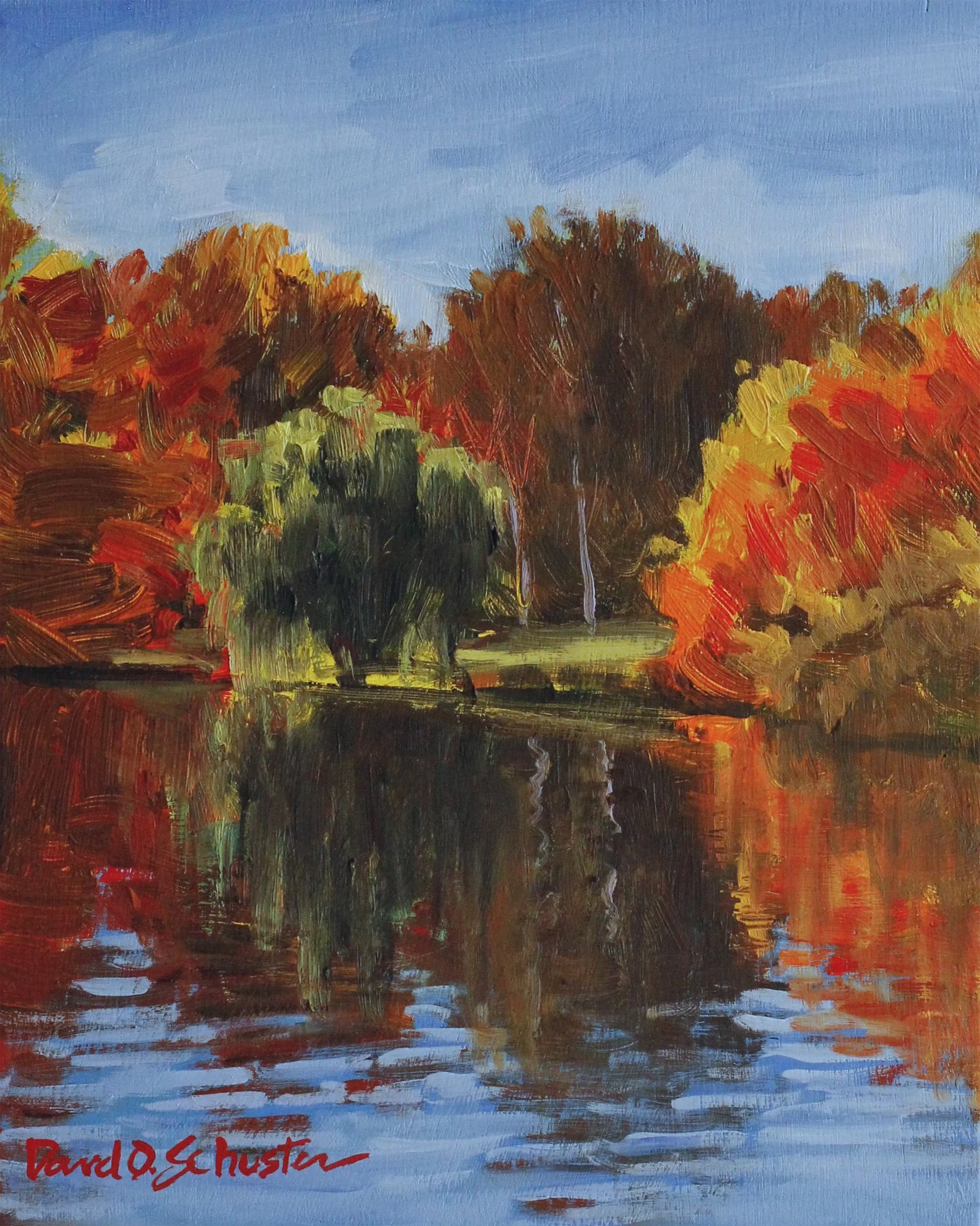 Willow Lake Reflection