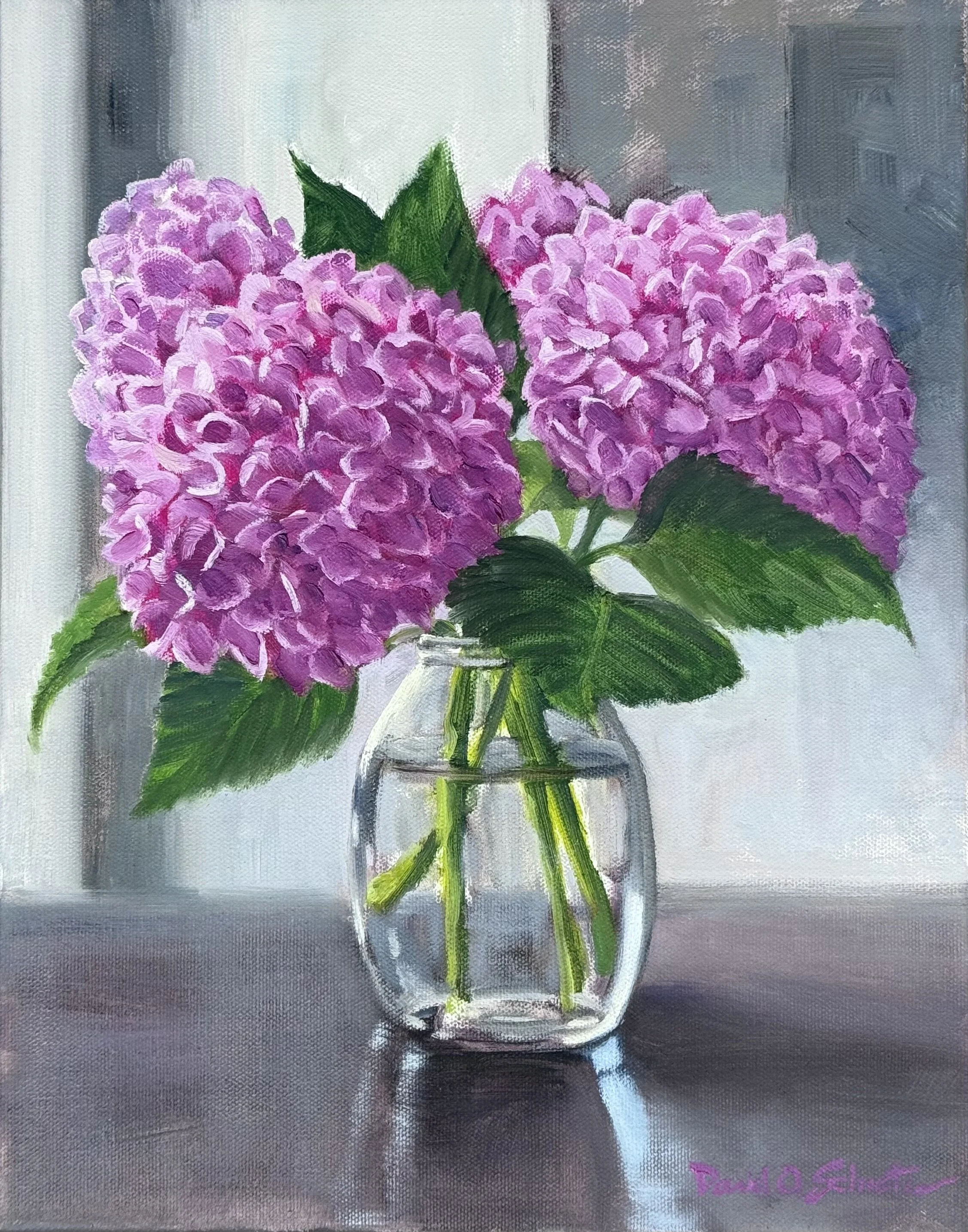 Hydrangeas Hugging