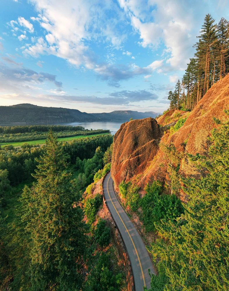 Historic Columbia River Highway.