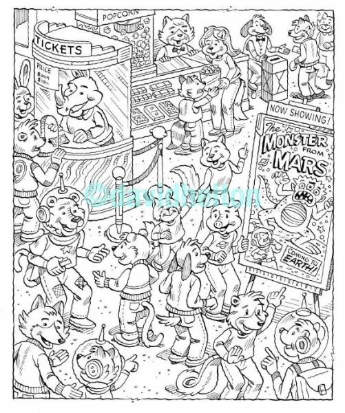 movie — David Helton Illustration