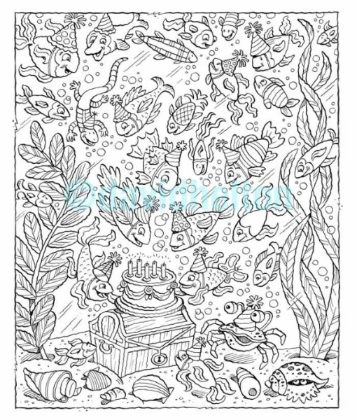 Aquarium — David Helton Illustration