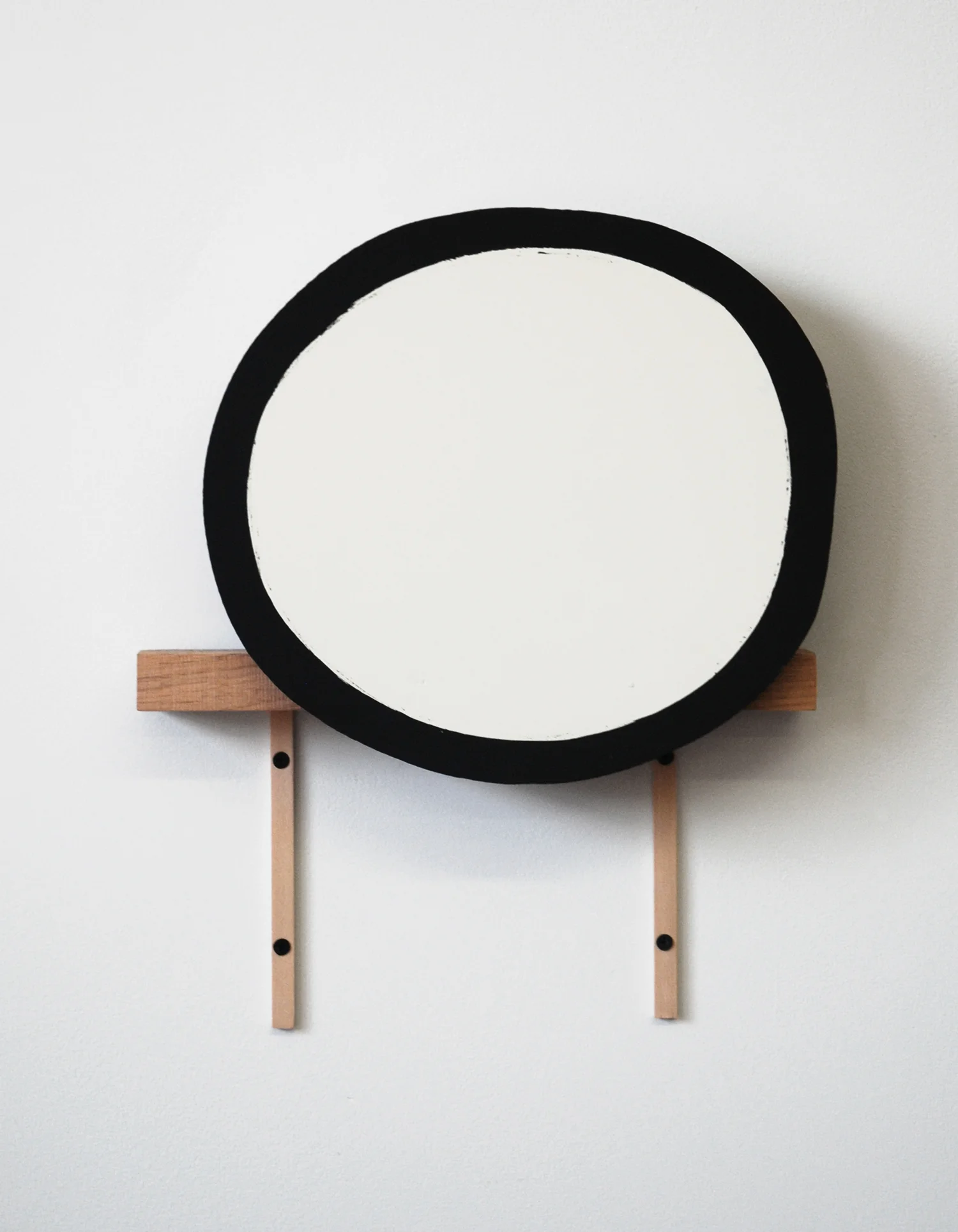 Untitled, 2013, wood, paint, nails, screws, 13 x 2 ¾ x 16 ¼"