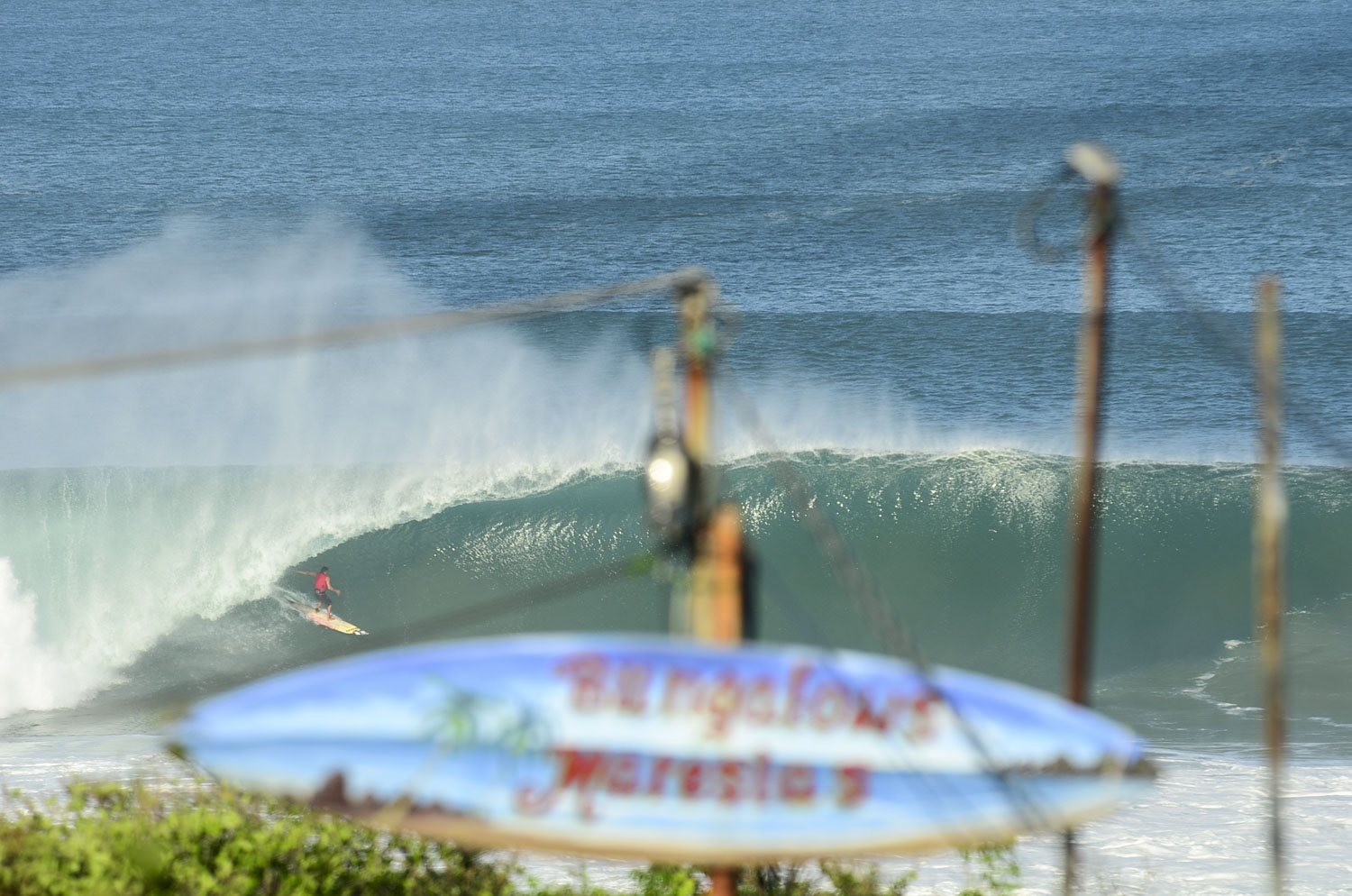 Roof view from our hotel, Jose Ramirez Rito local charger in a sick one