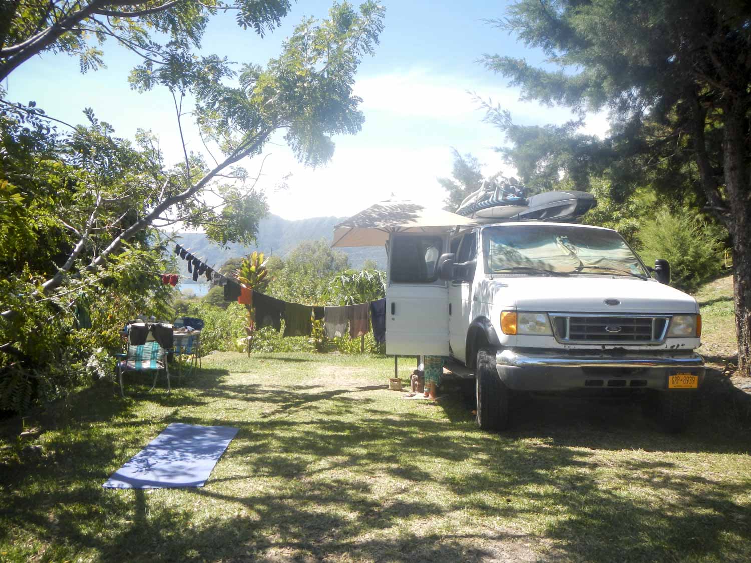 Home is where you park it / laundry day. Photo: Matty Liot