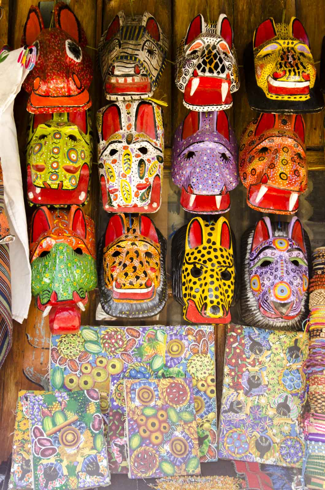Colorful art in San Pedro La Laguna