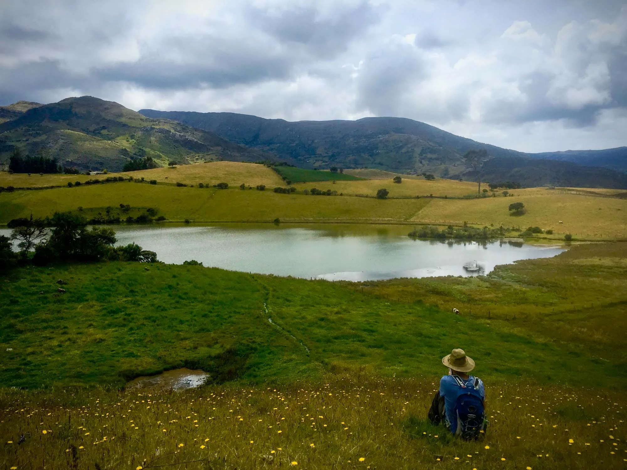 John taking some time in nature