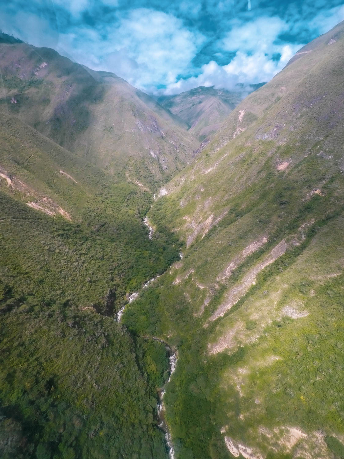 View of the canyon