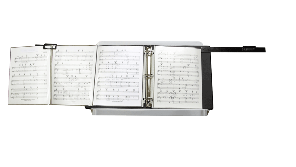 Music Binder, Trifold Sheet Protectors Display 6 Pages