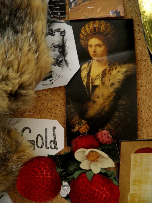 fur and strawberries 