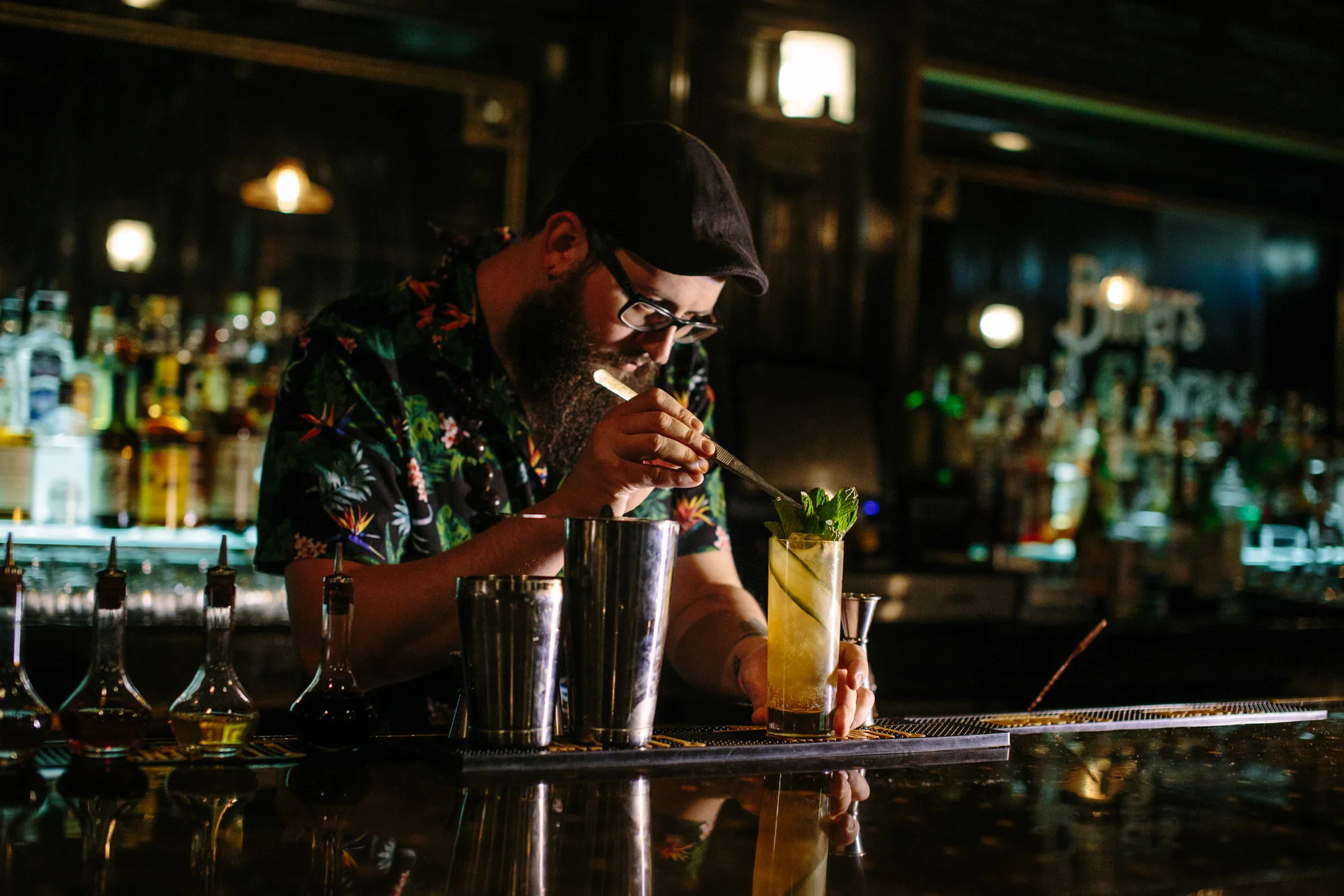 Shot for Bitters & Brass
