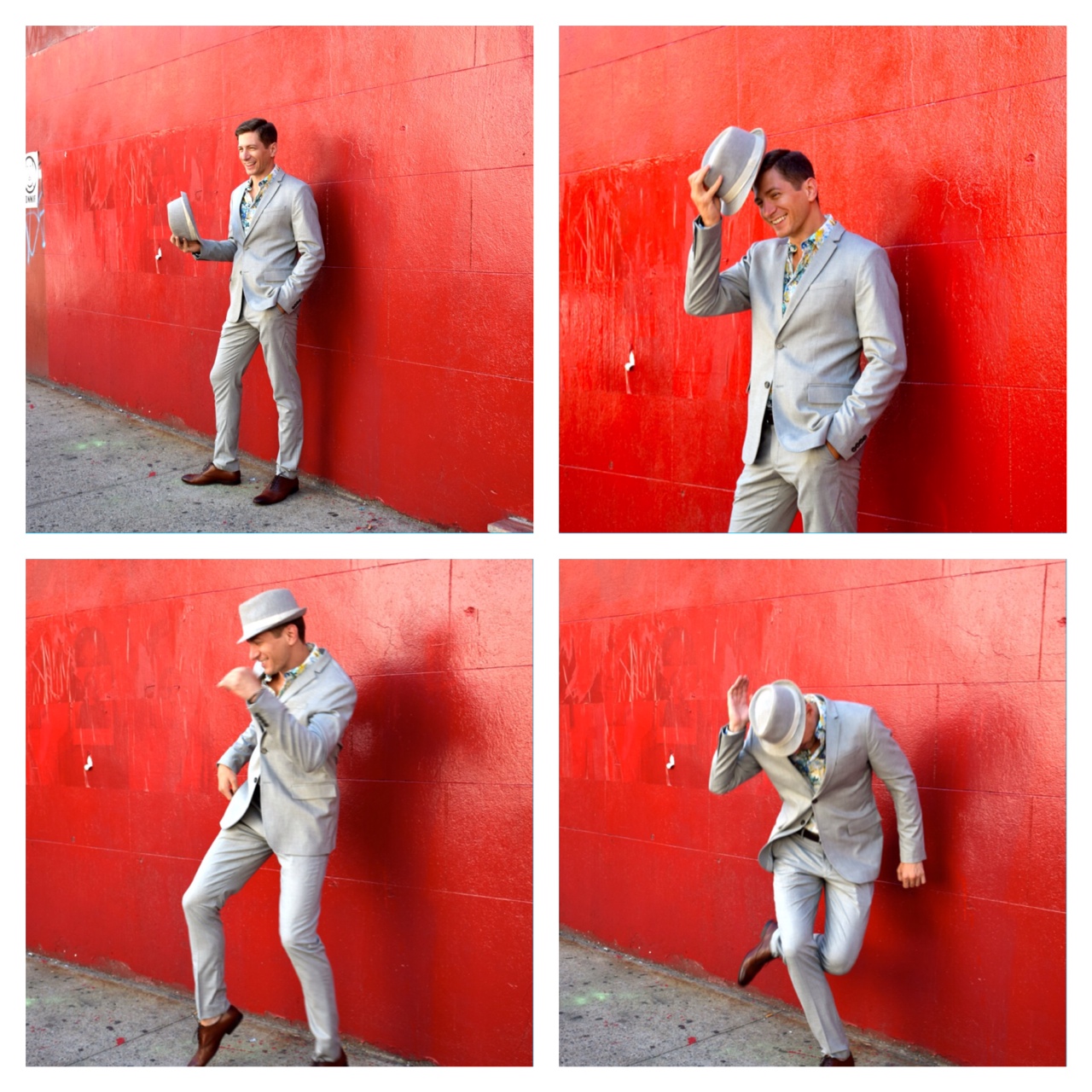 Oh yeah, did I mention we had fun on this photo shoot. The boy can dance! 