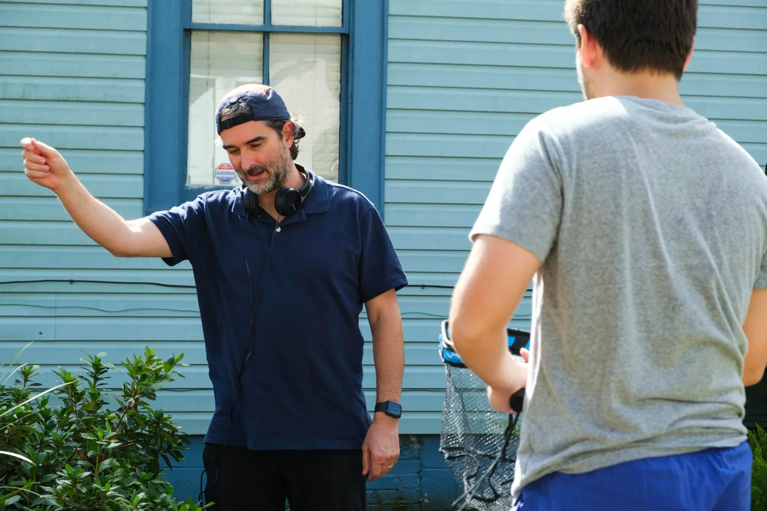 Jay Duplass directing Cooper Raiff