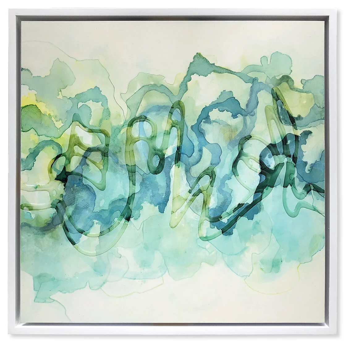 Anahata (un-struck sound), 12”x12”.