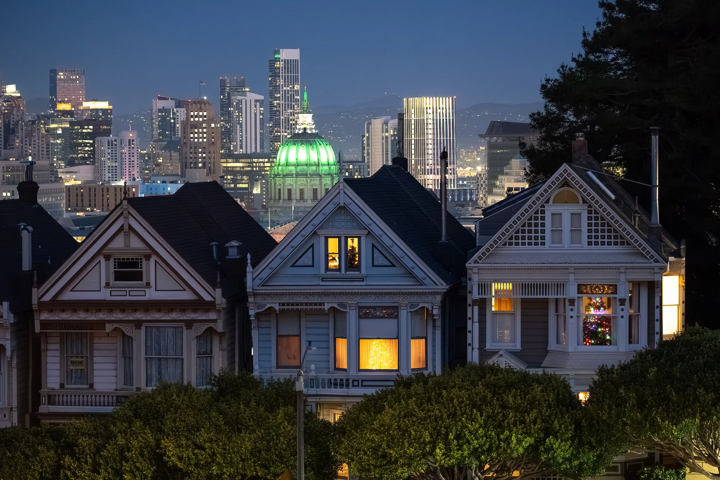 The Painted Ladies at Alamo Square
